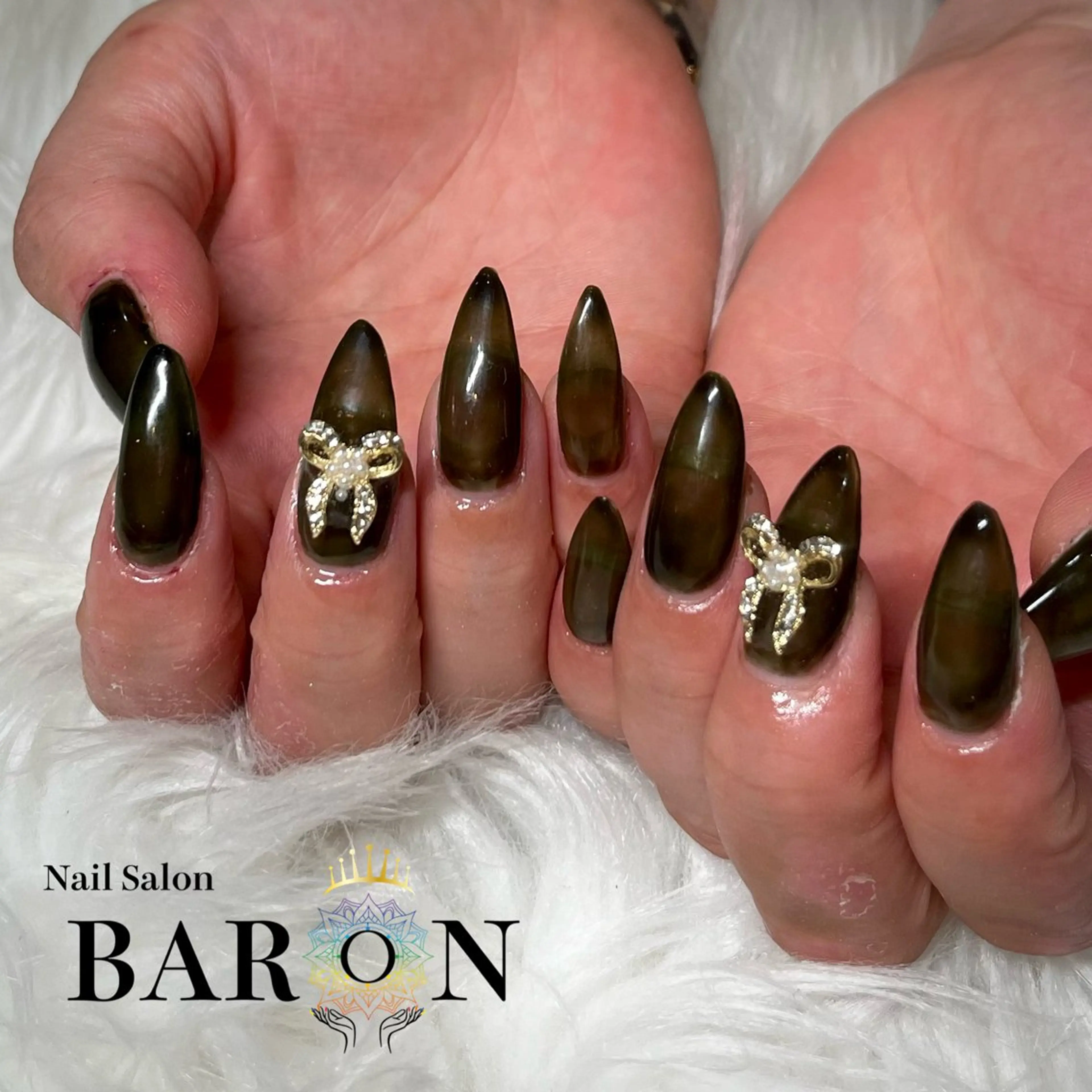 ネイル ハンドネイル ☆SAKI☆ BARON 店長のネイルデザイン