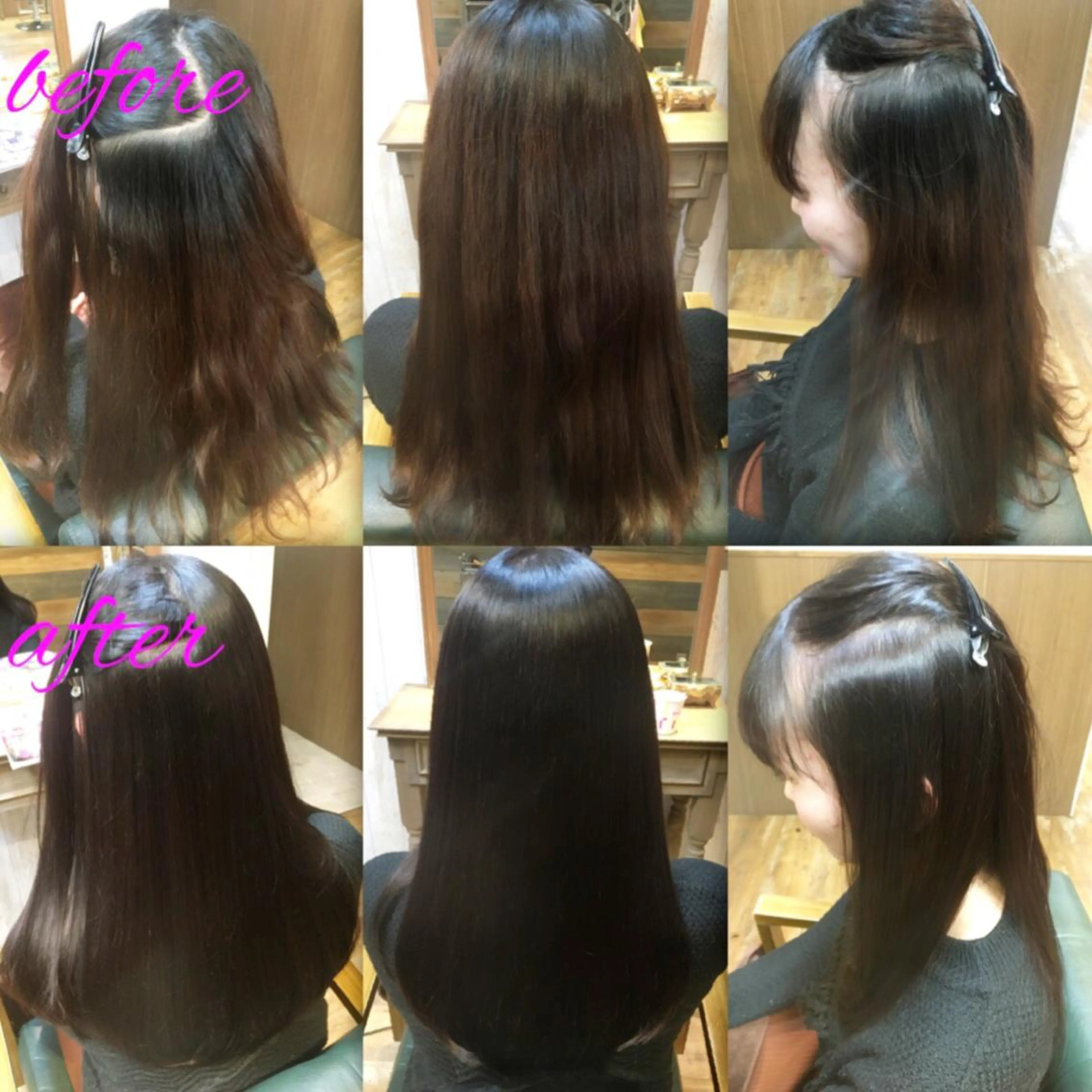 ロング カラー パーマ イルミナカラー ストレートパーマ カット ヘアカラー 縮毛矯正 縮毛矯正とパーマは お任せ/デサキ🍥のヘアスタイル