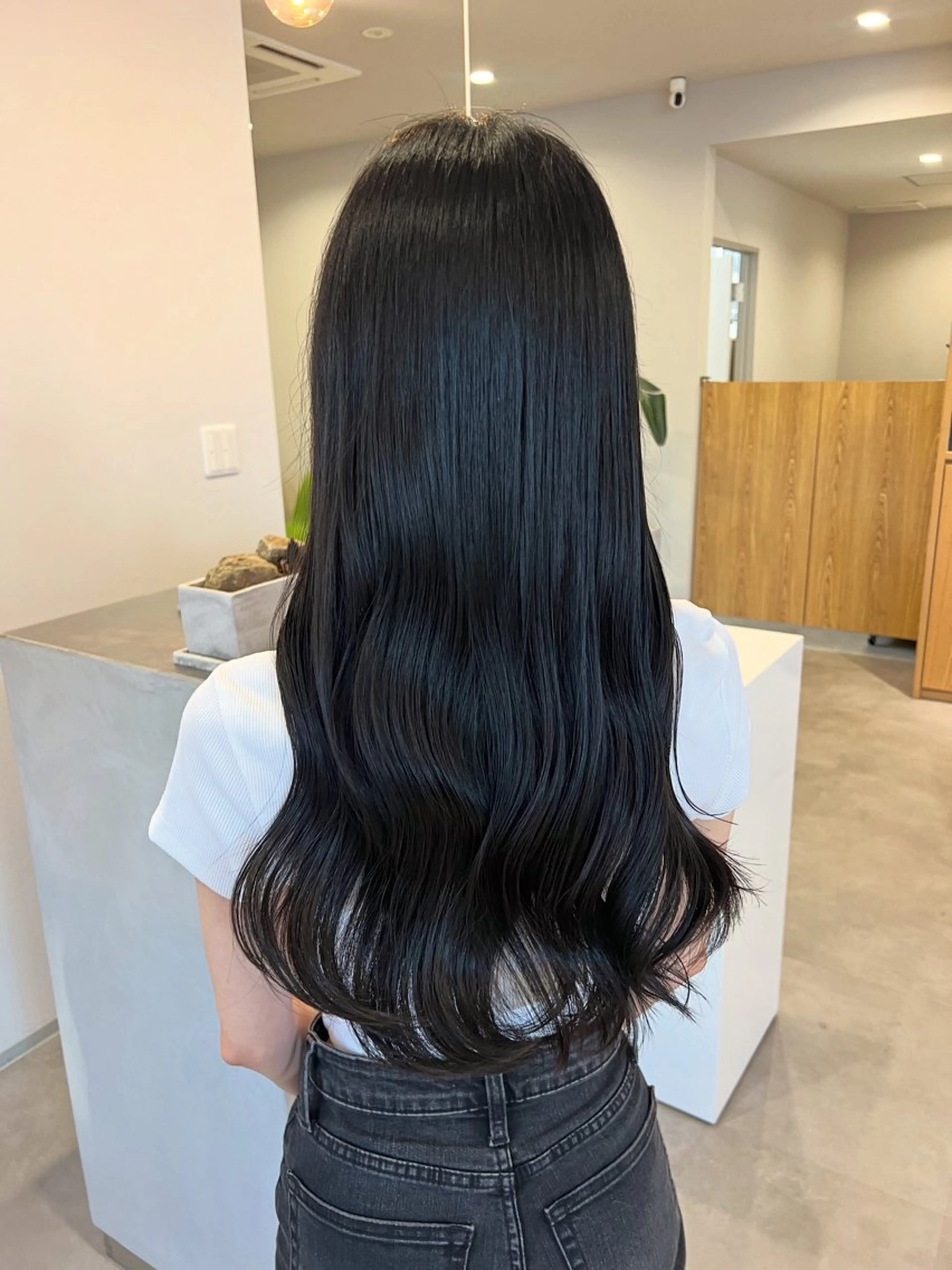 ロング カラー パーマ ヘアアレンジ メンズ カット 透明感カラー/ 新潟万代/池野里衣のヘアスタイル