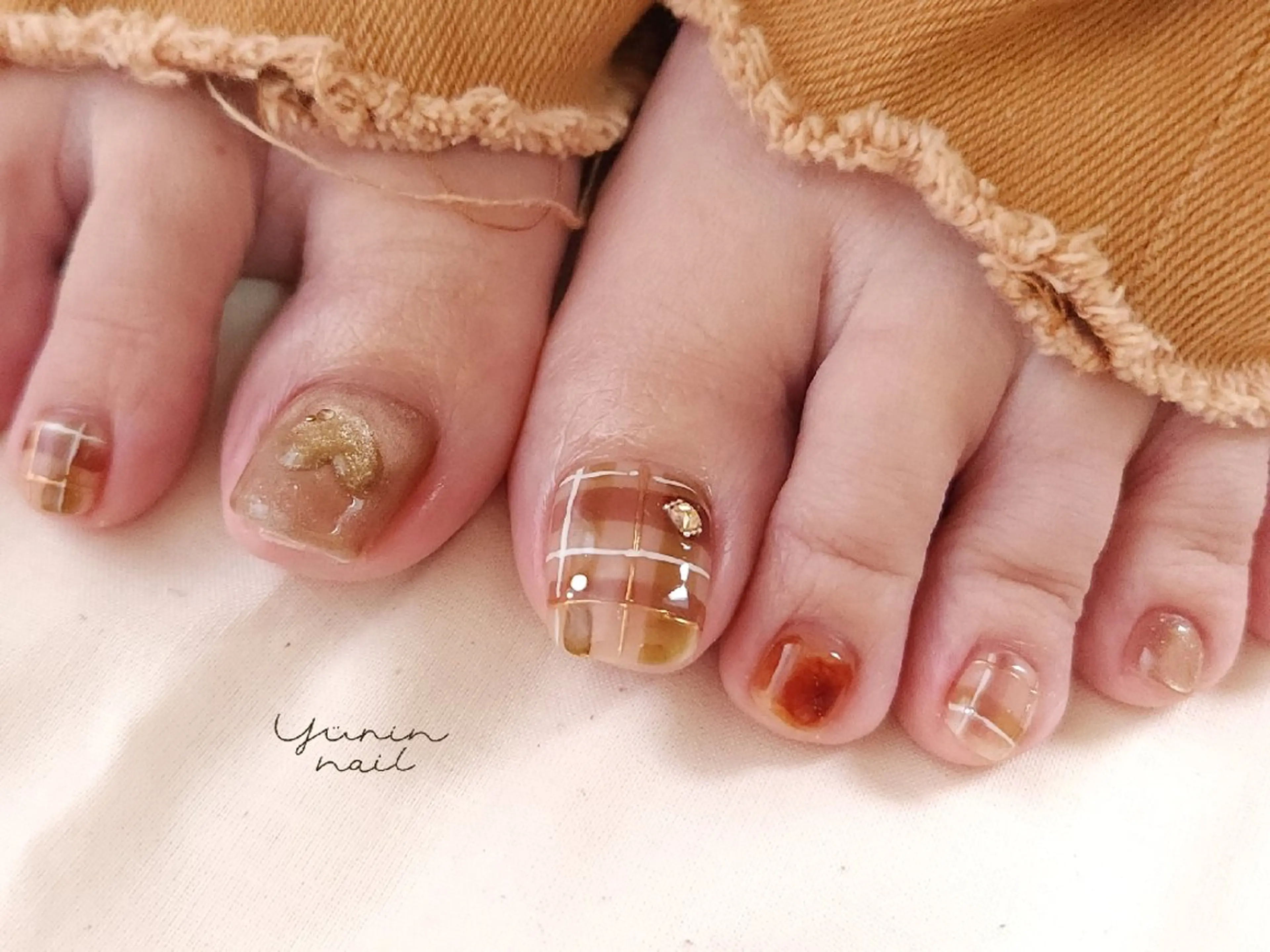 ネイル フットネイル ショートネイル専門 yurin nailのネイルデザイン