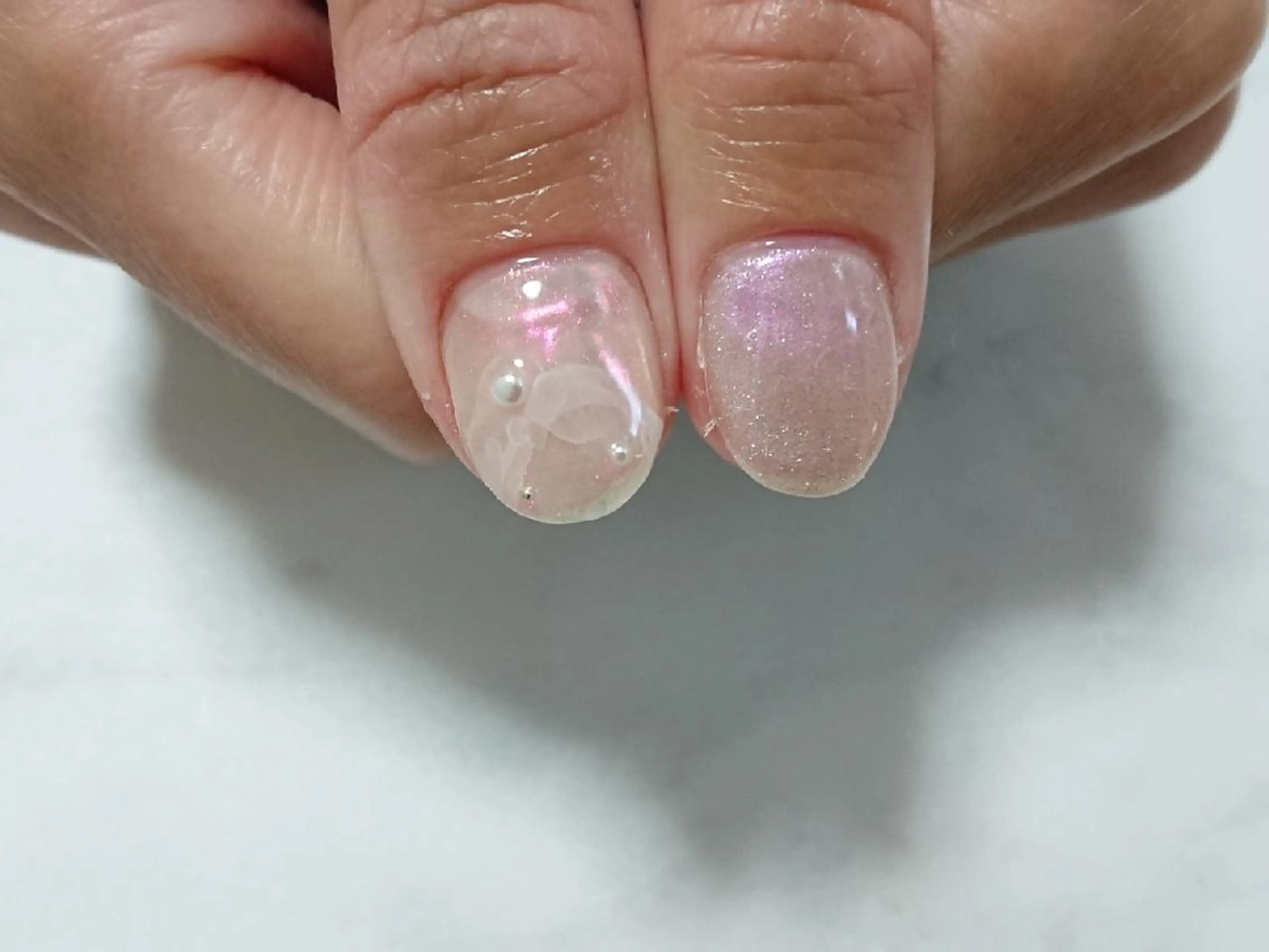 ネイル ハンドネイル shellnail さなえのネイルデザイン