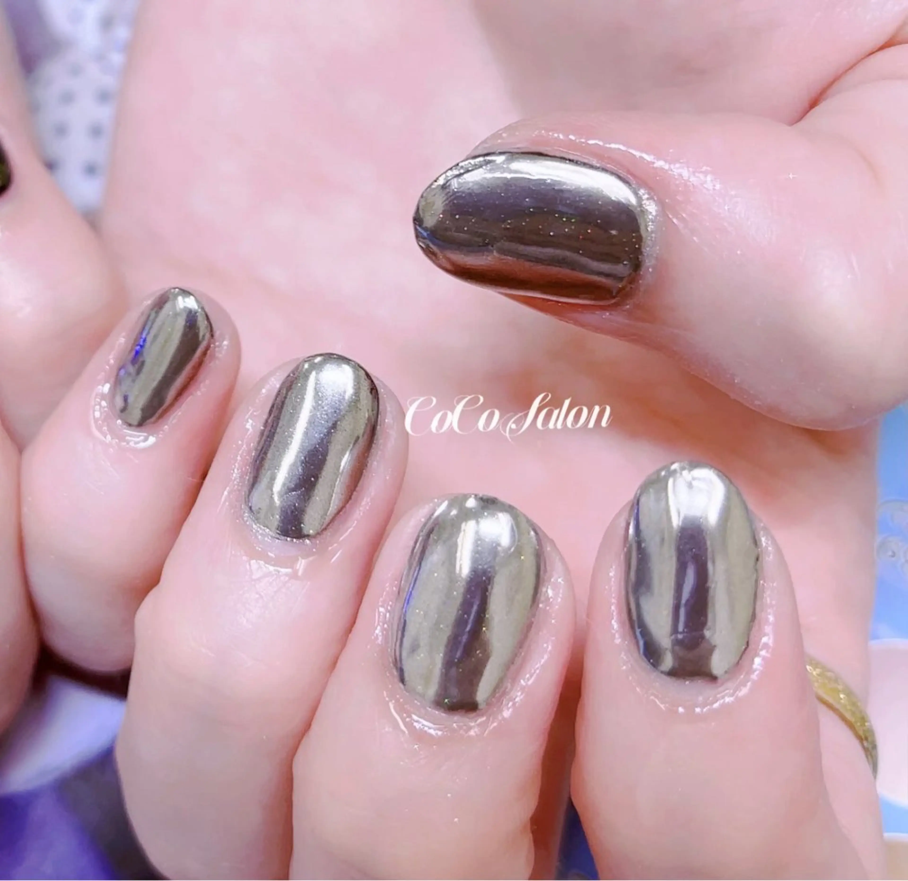 ネイル ミラーネイル CoCo Salon ネイル/睫毛/脱毛のマツエク・マツパデザイン