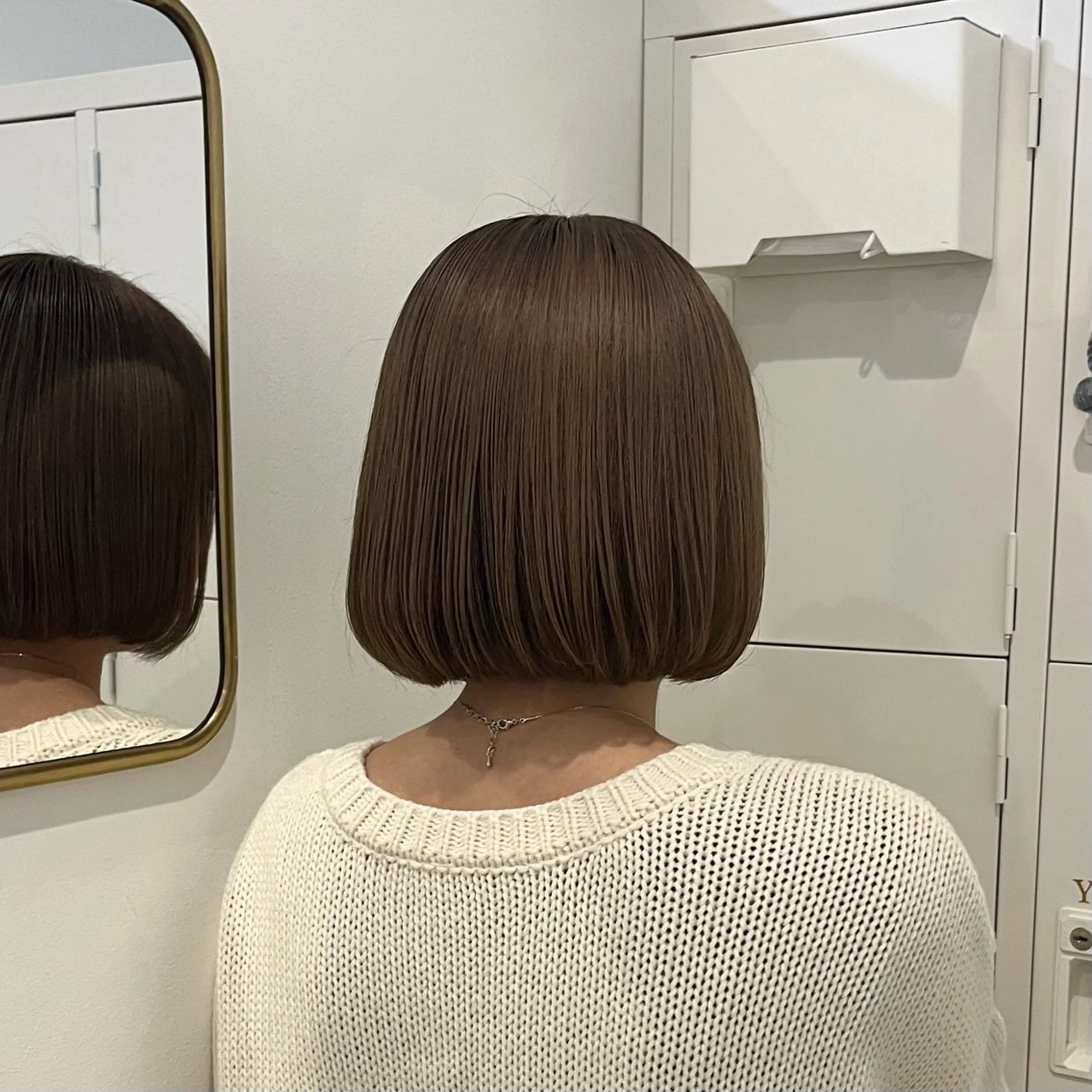 ショート カラー canon/ベージュ /透明感カラーのヘアスタイル