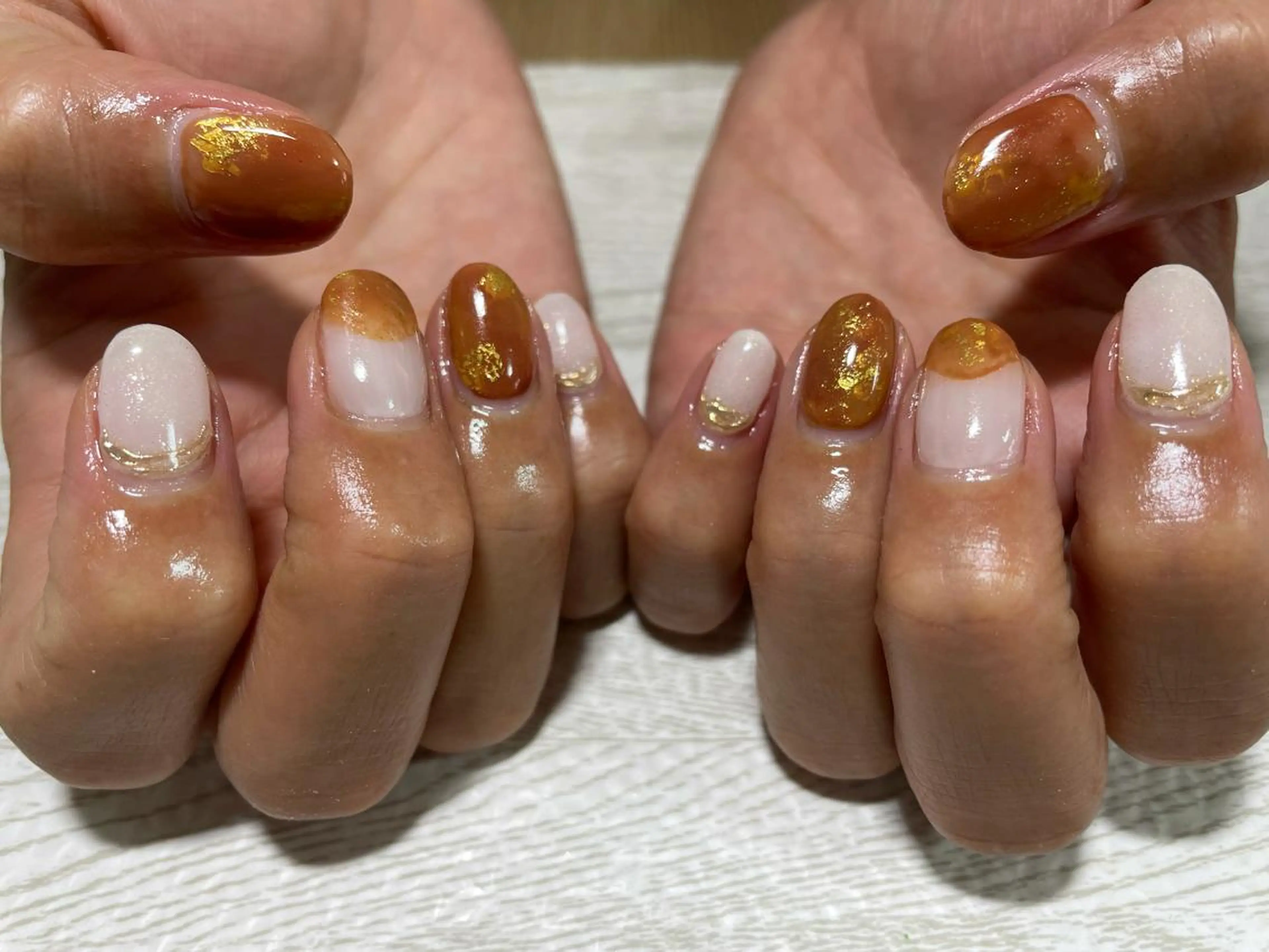 ネイル ハンドネイル Ulu  Nail 🌱自宅サロンのネイルデザイン