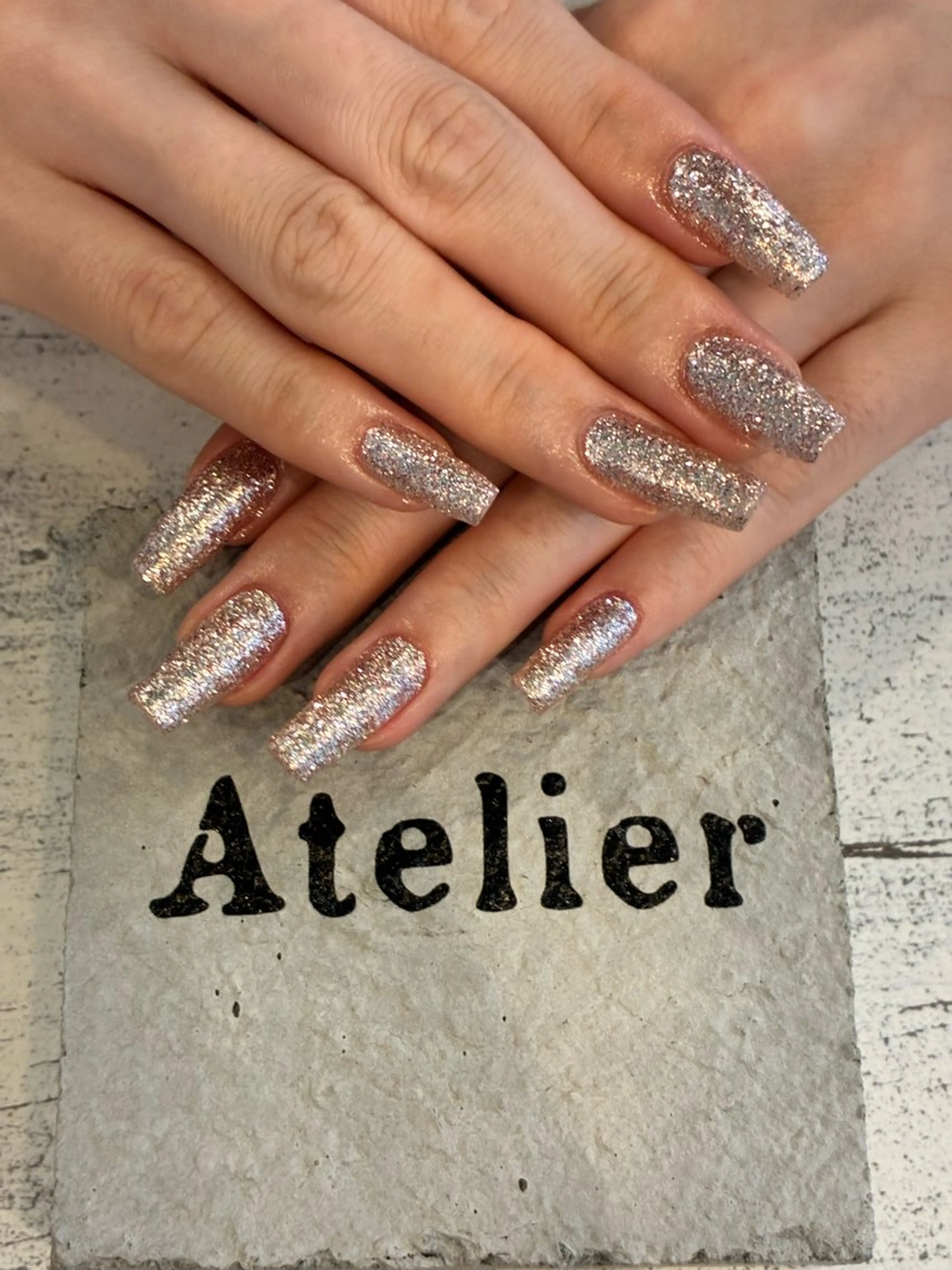 ネイル ワンカラーネイル Atelier HIKARIのネイルデザイン