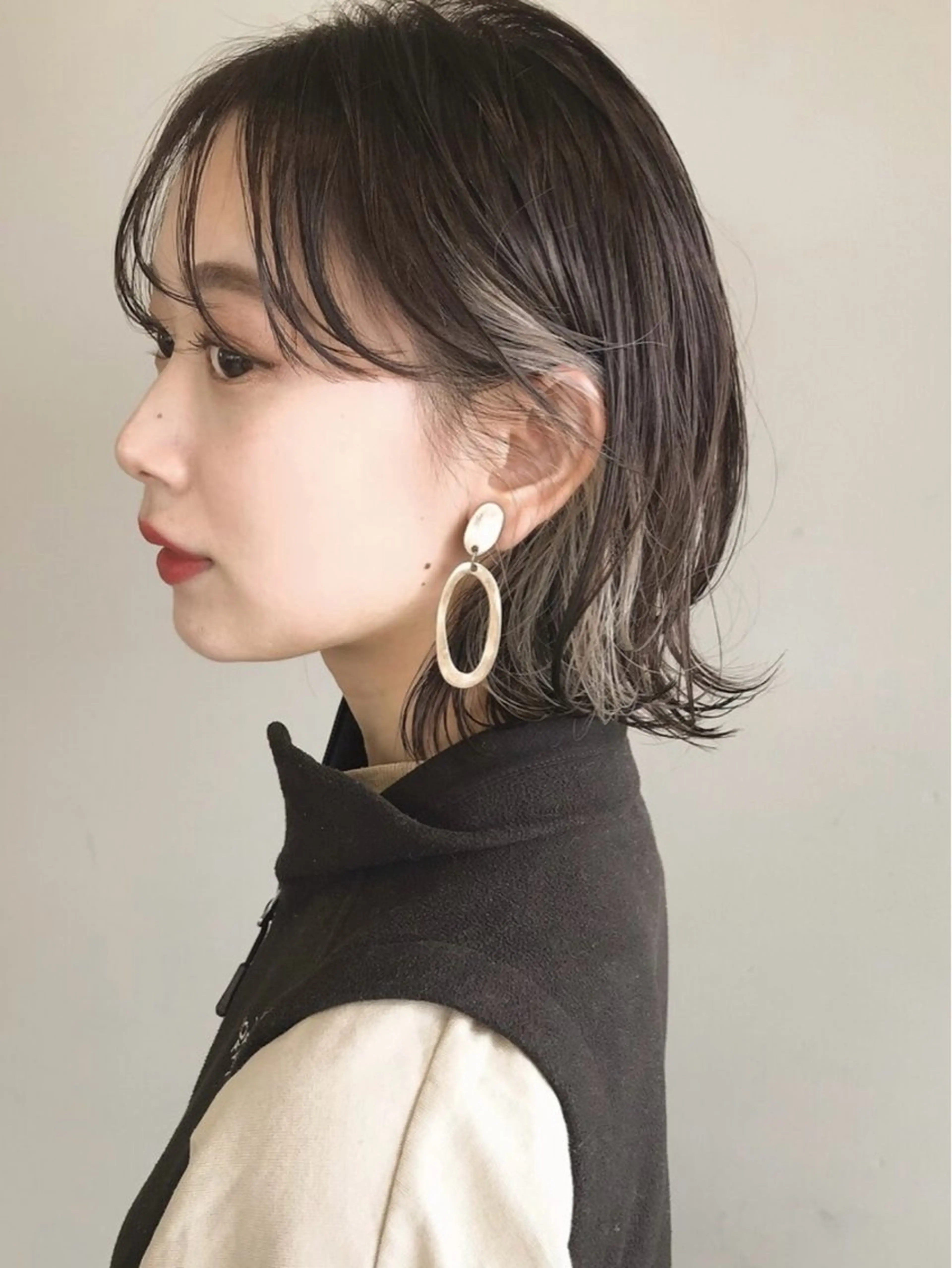 ワンカラー＋インナーカラー💜の写真