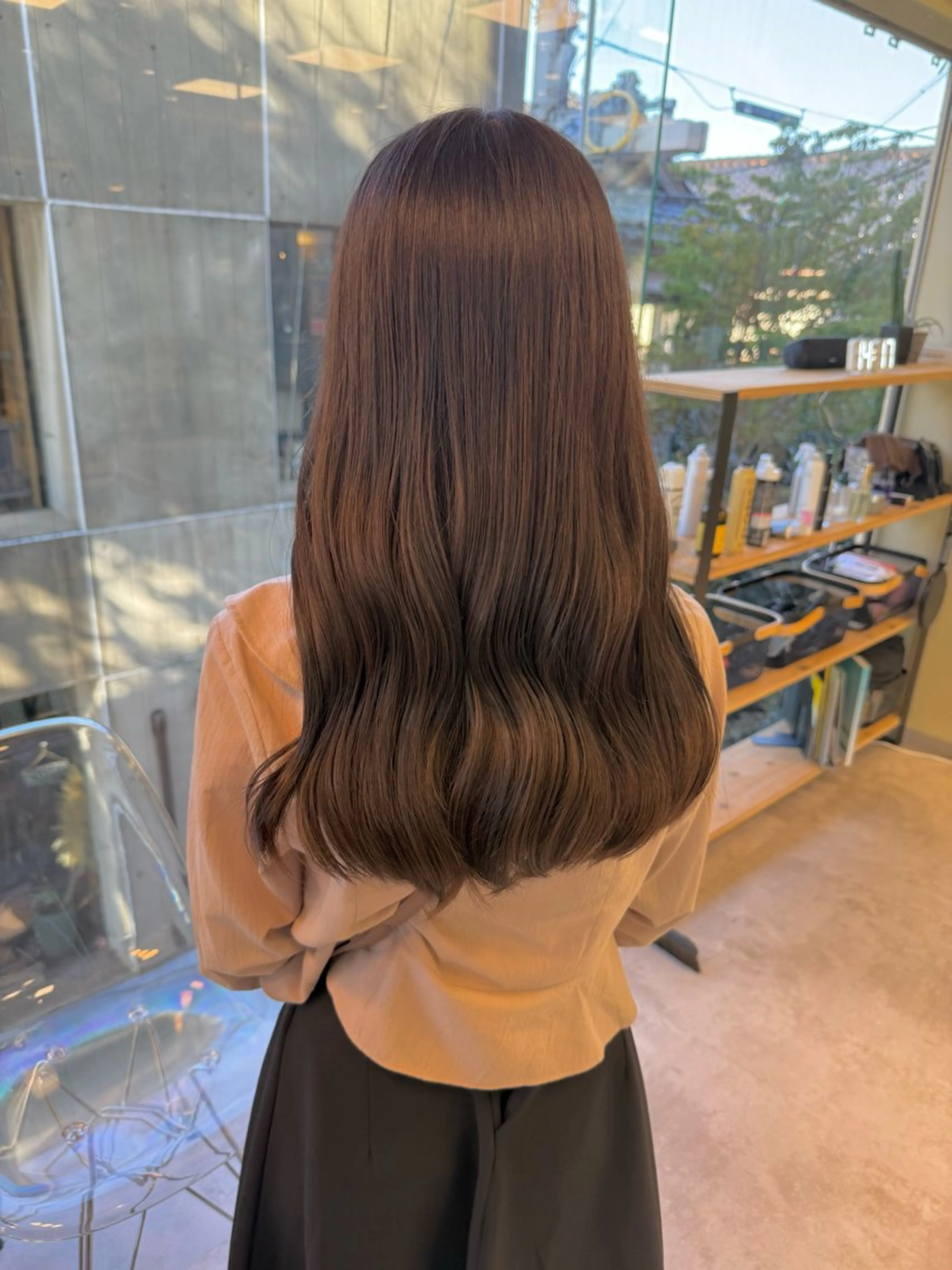 セミロング カラー カット ヘアカラー トリートメント REIKA/レイヤー /ボブ/透明感カラーのヘアスタイル