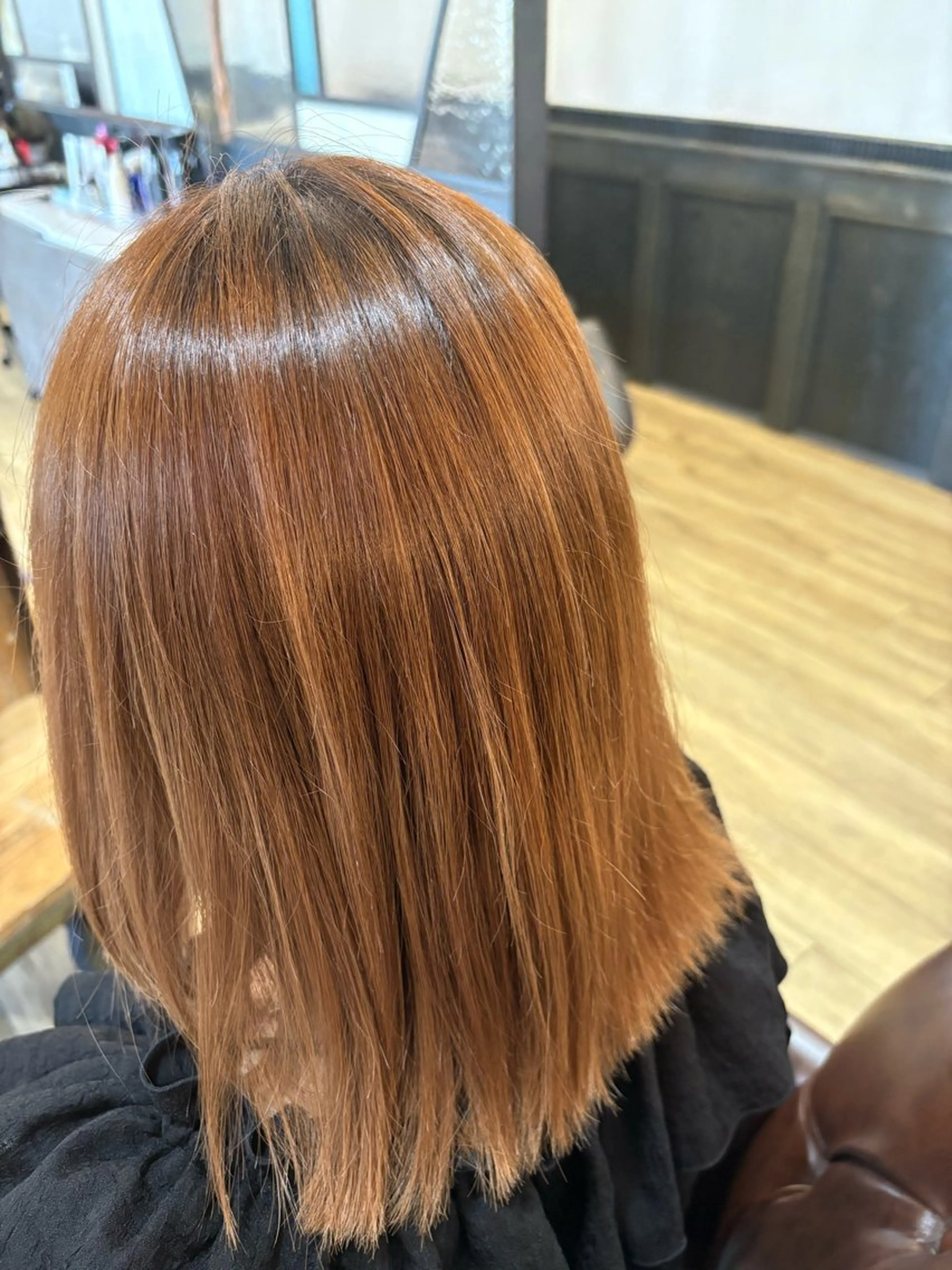 ミディアム トリートメント 加藤 幸香のヘアスタイル