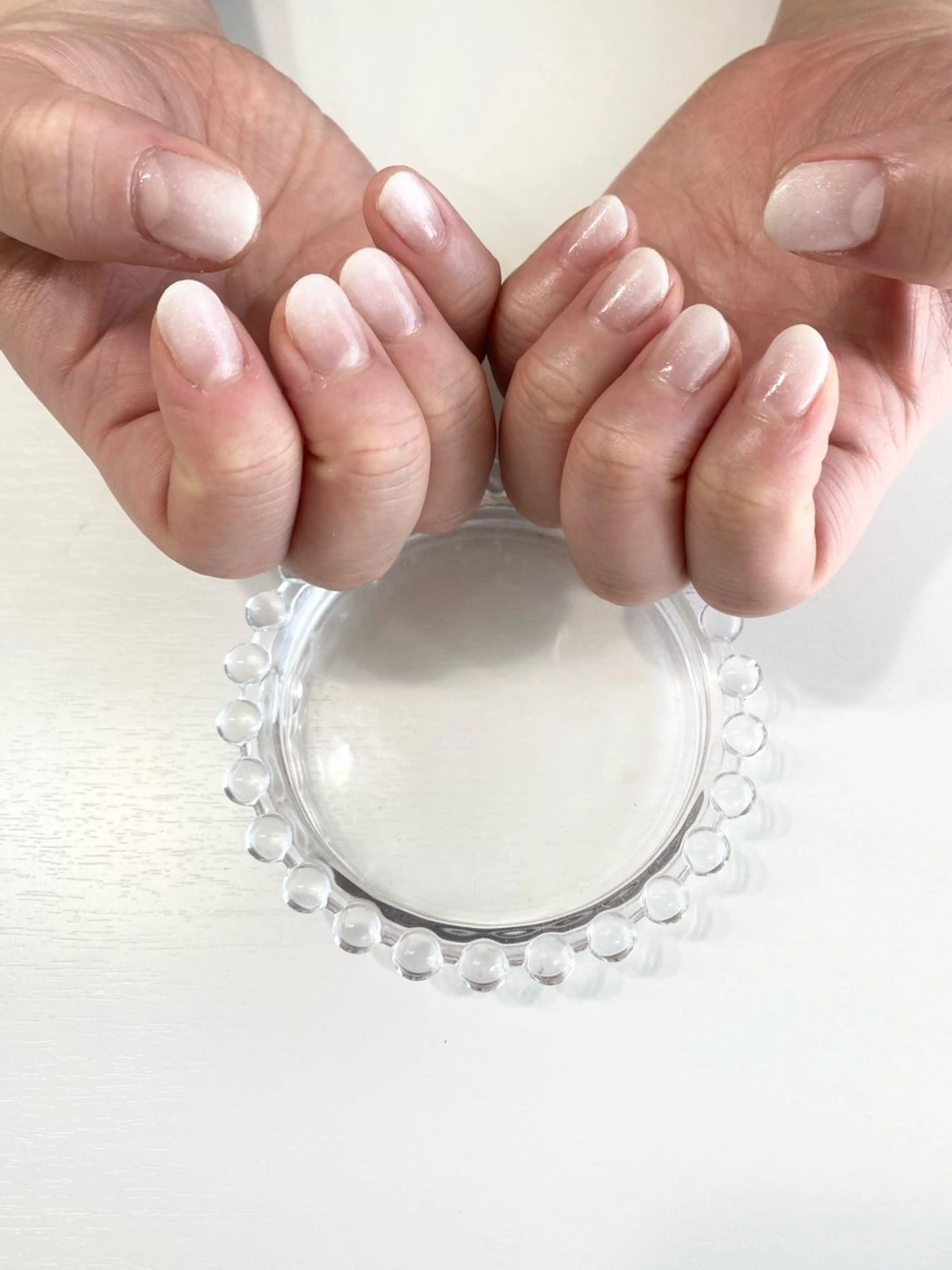 💅ハンド　🦋カラーグラデーション(クリアベース)🦋オフ込みの写真