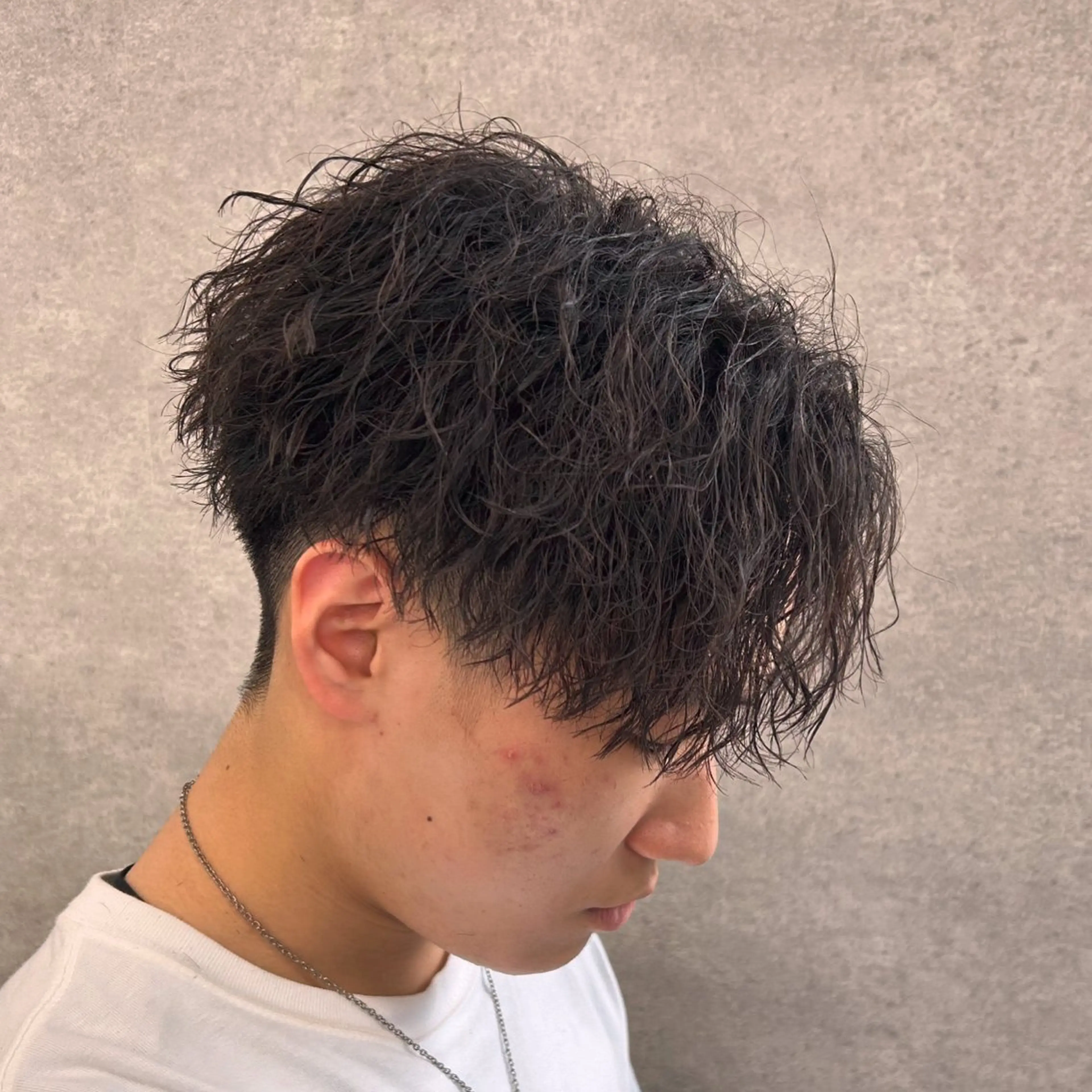 パーマ メンズ カット パーマ トリートメント ヘッドスパ ヘアセット イケメン製造機 🔥上原沙羅🔥のヘアスタイル