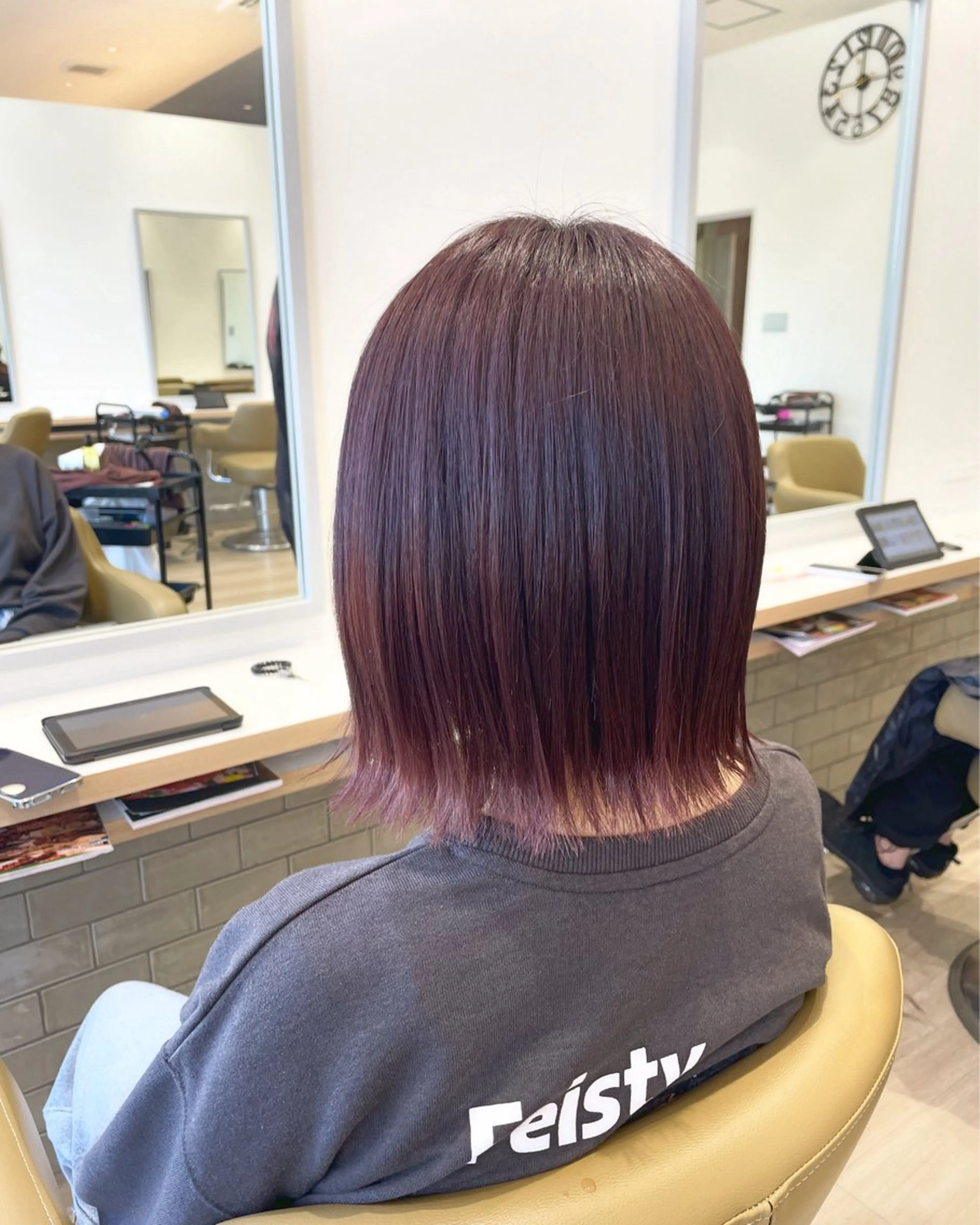 ミディアム ルクール上越店　黒石 智加子のヘアスタイル