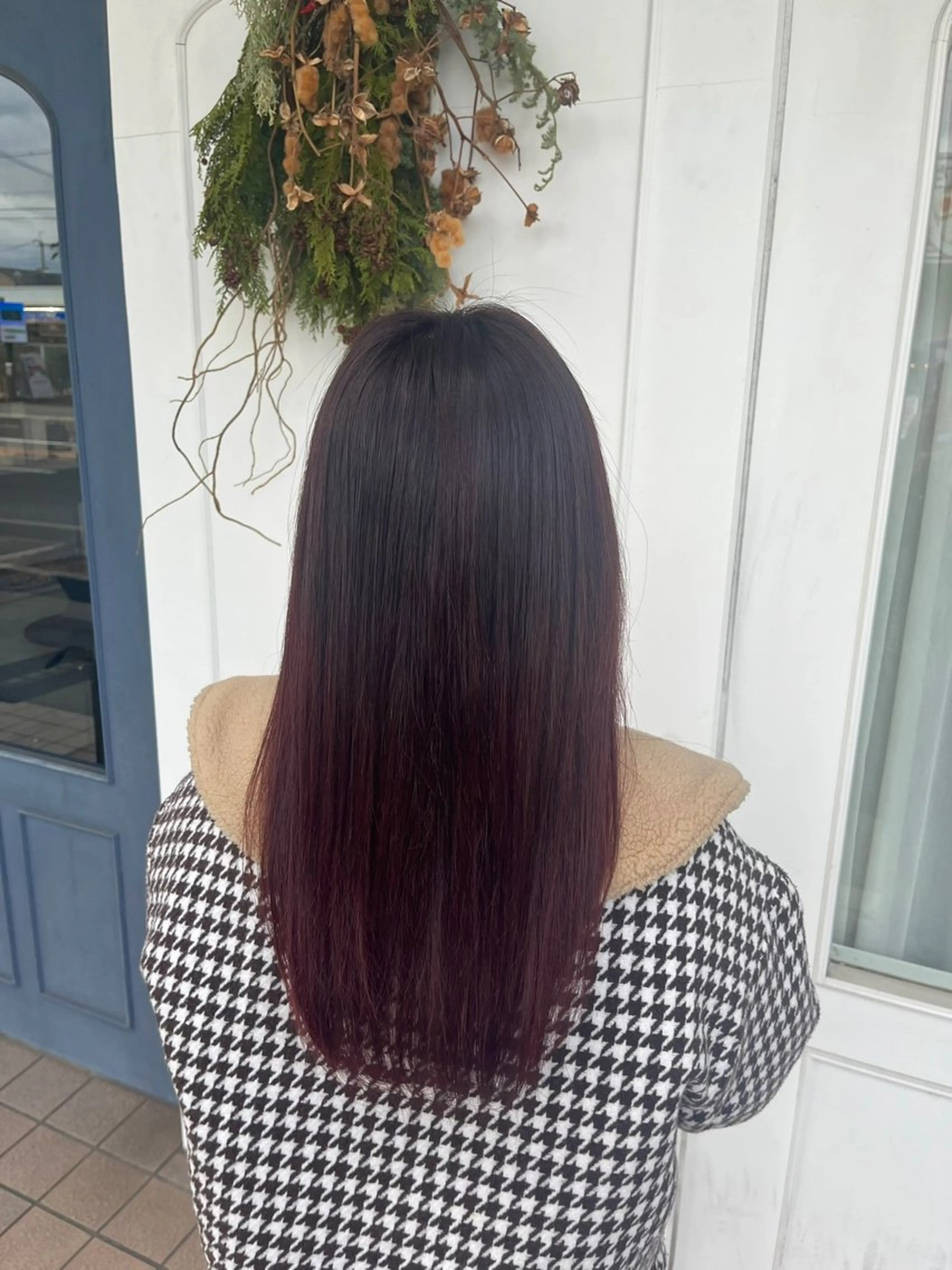 ロング ヘアカラー トリートメント RuLaN AMIのヘアスタイル