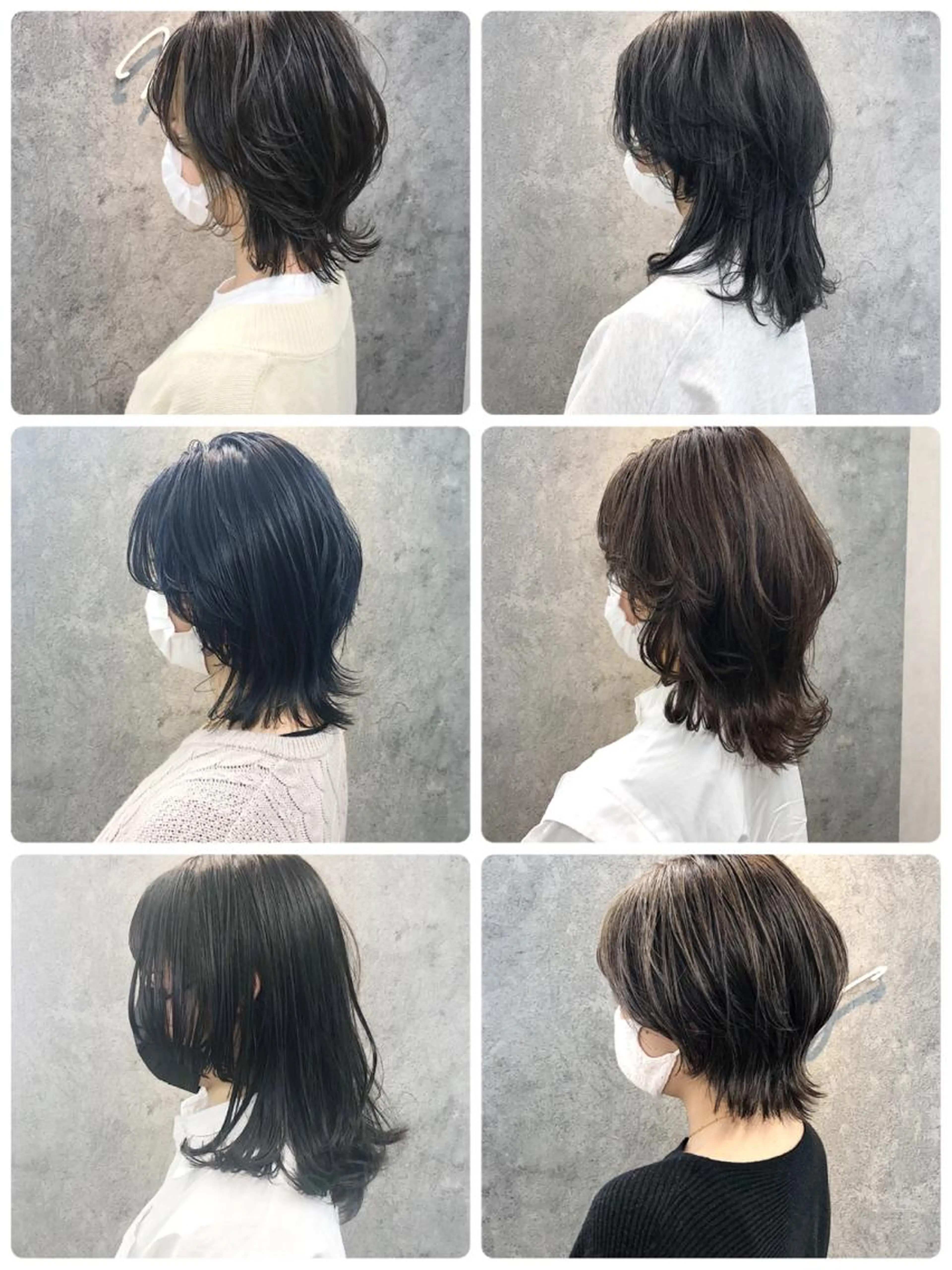 【ウルフカット】カットコース【link】2ステップトリートメント4950円の写真