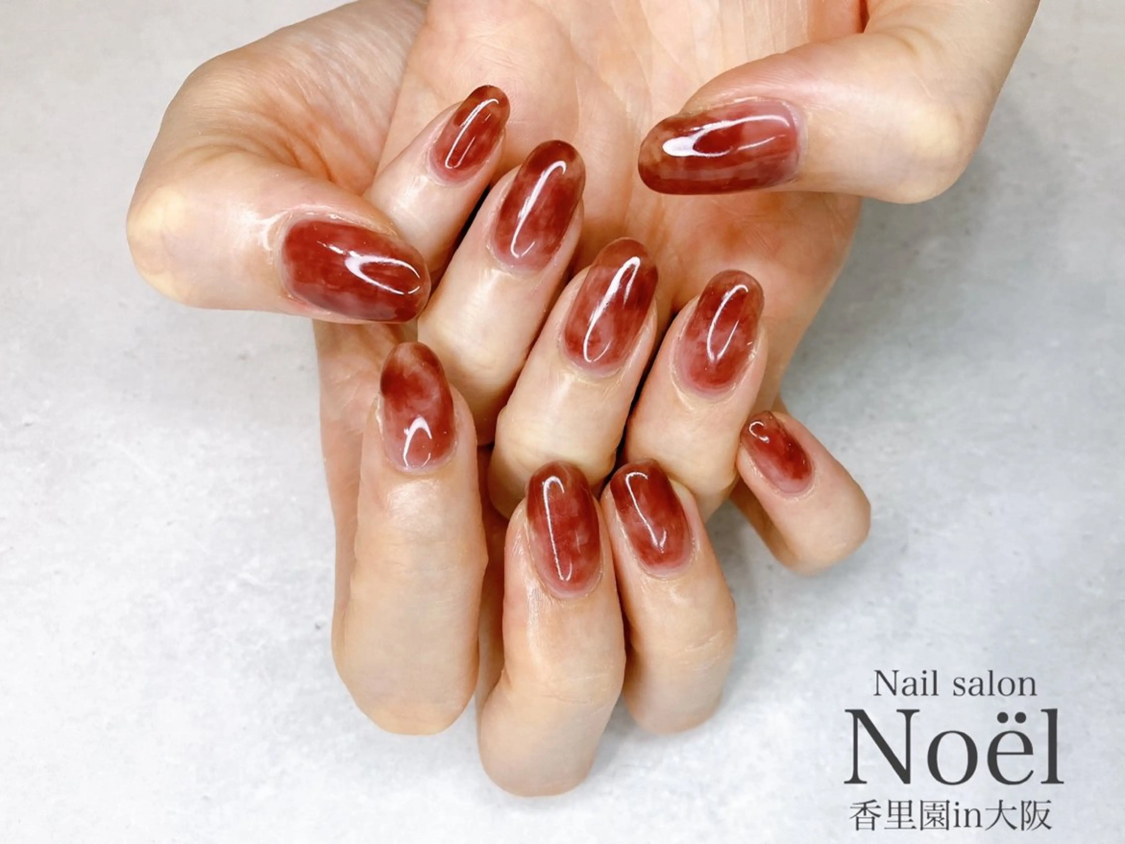 ネイル ハンドネイル Nailsalon  &Noel所属・もも 🍑のネイルデザイン