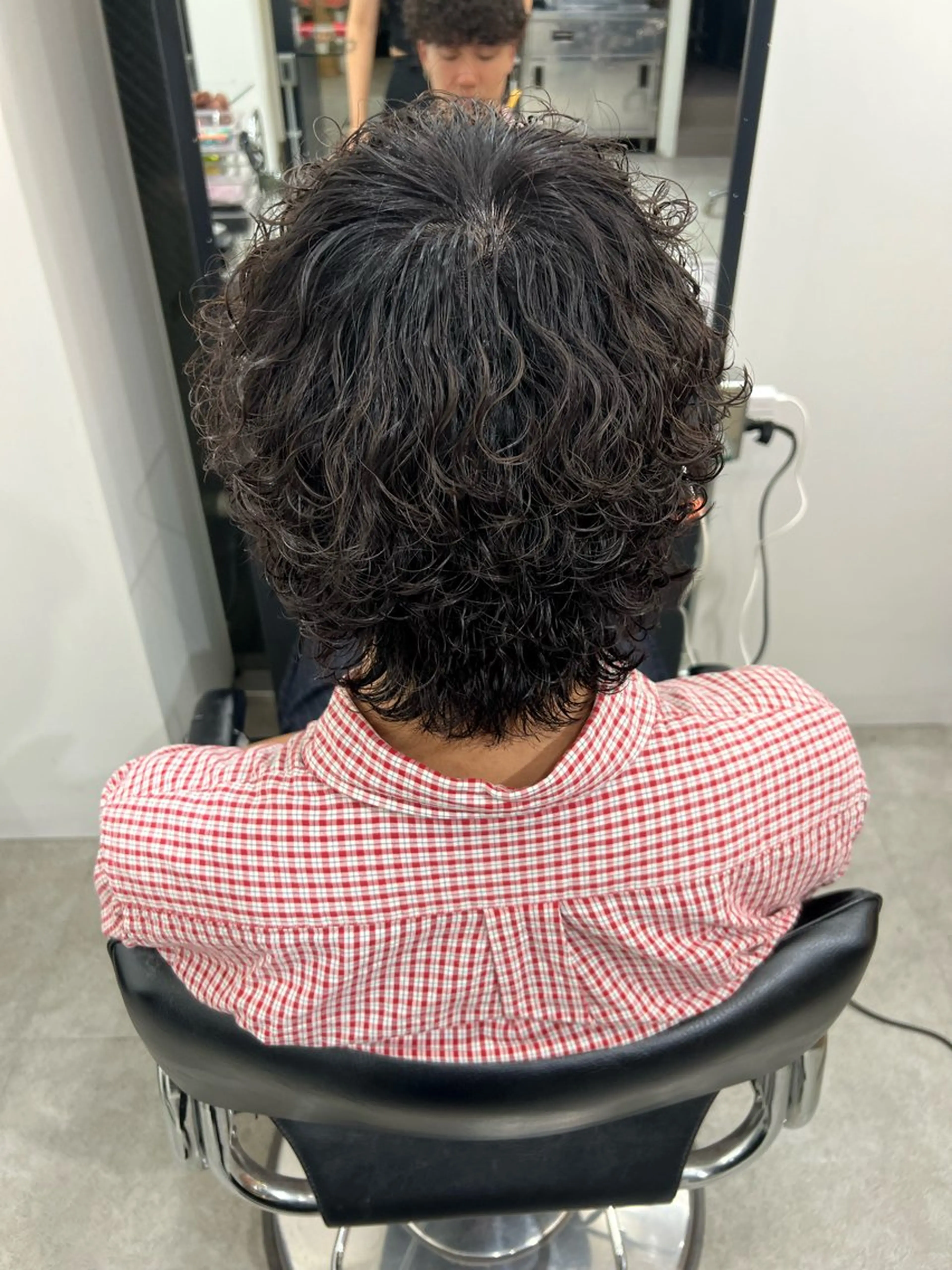パーマ メンズ fifth神宮前 HIN★T★のヘアスタイル