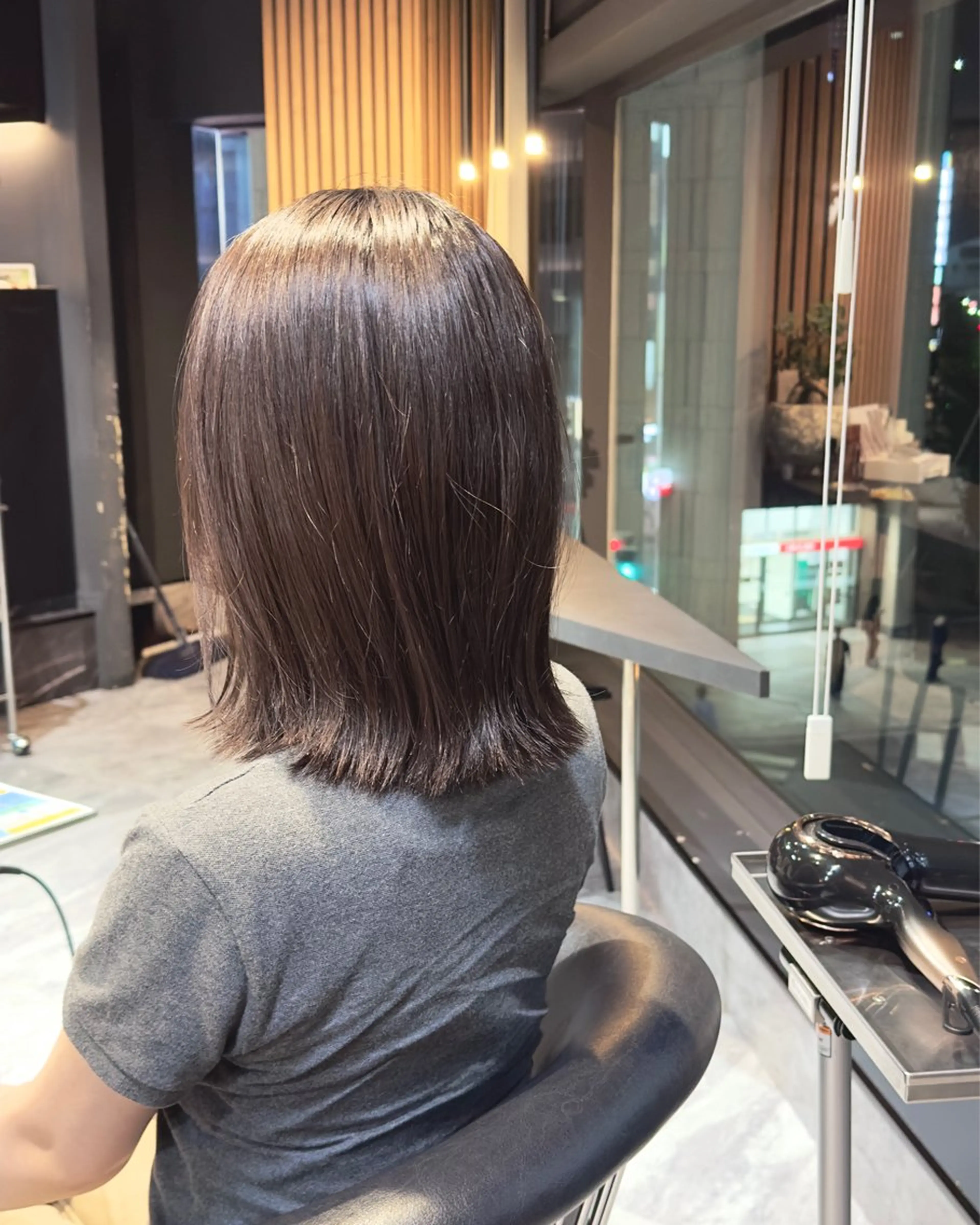 ショート カット ヘアカラー トリートメント ヘッドスパ ボブ/透明感カラー/ 髪質改善/佐々木駿弥のヘアスタイル