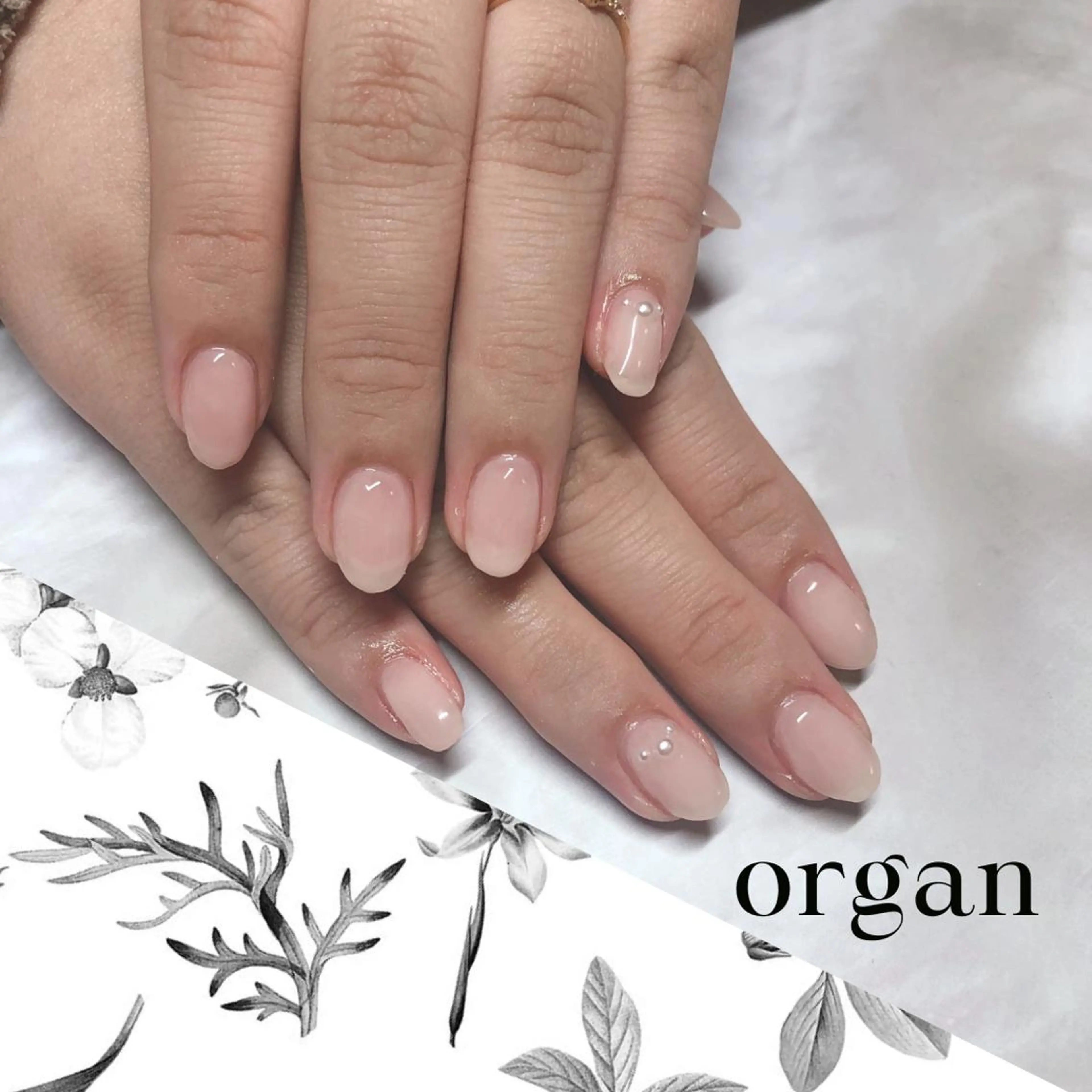 ネイル 【ＯＲＧＡＮ】 nailのネイルデザイン