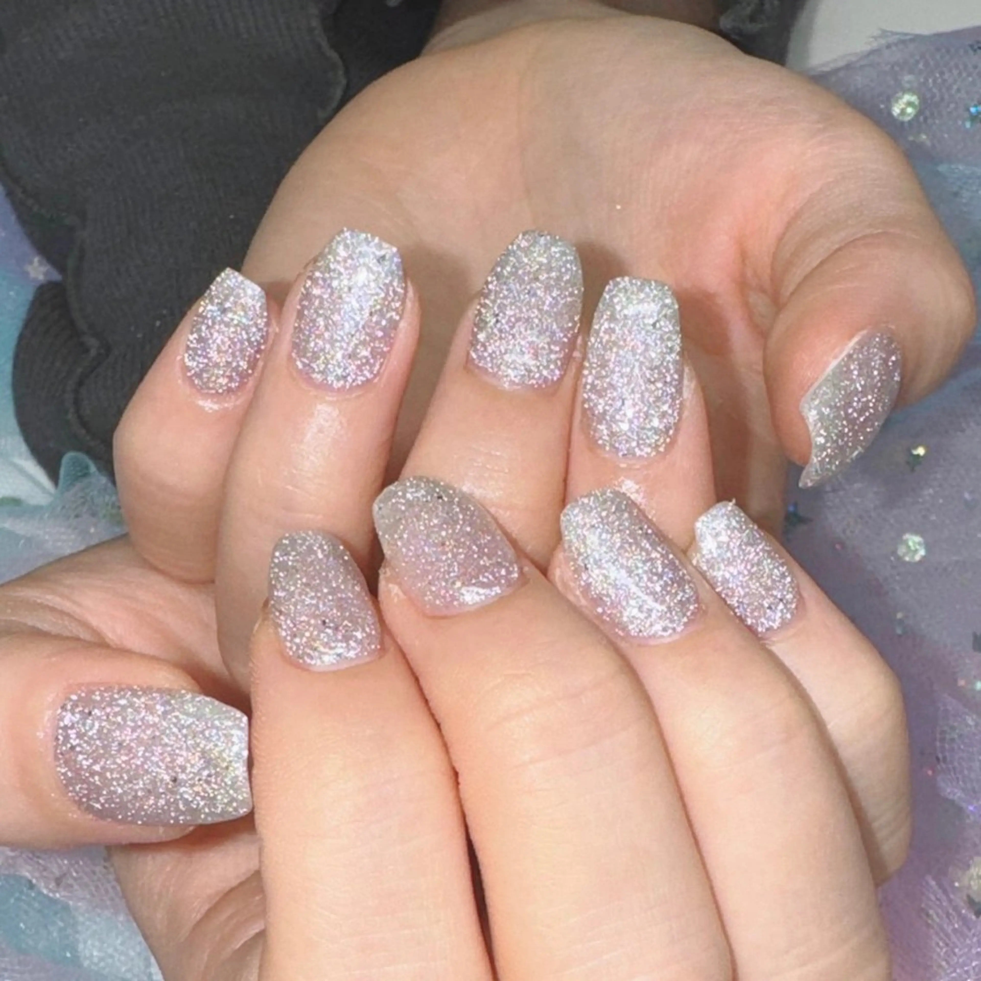 ネイル フラッシュネイル キラキラネイル シンプルネイル ハンドネイル Nail lieNのネイルデザイン