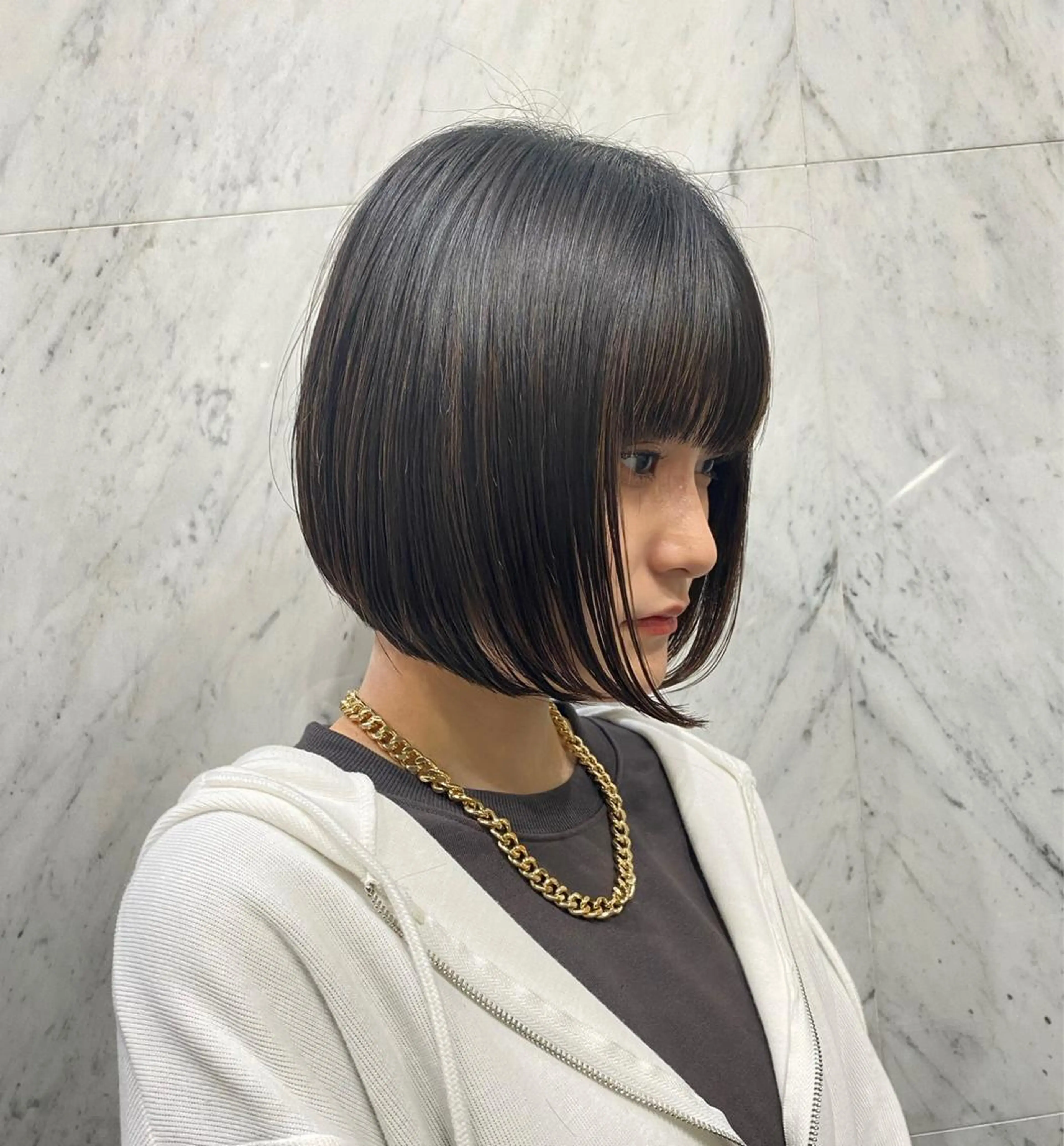ショート カラー ショートボブ ボブ ショートヘア カット トリートメント 🌹古川暁 髪質改善縮毛矯正🌹のヘアスタイル