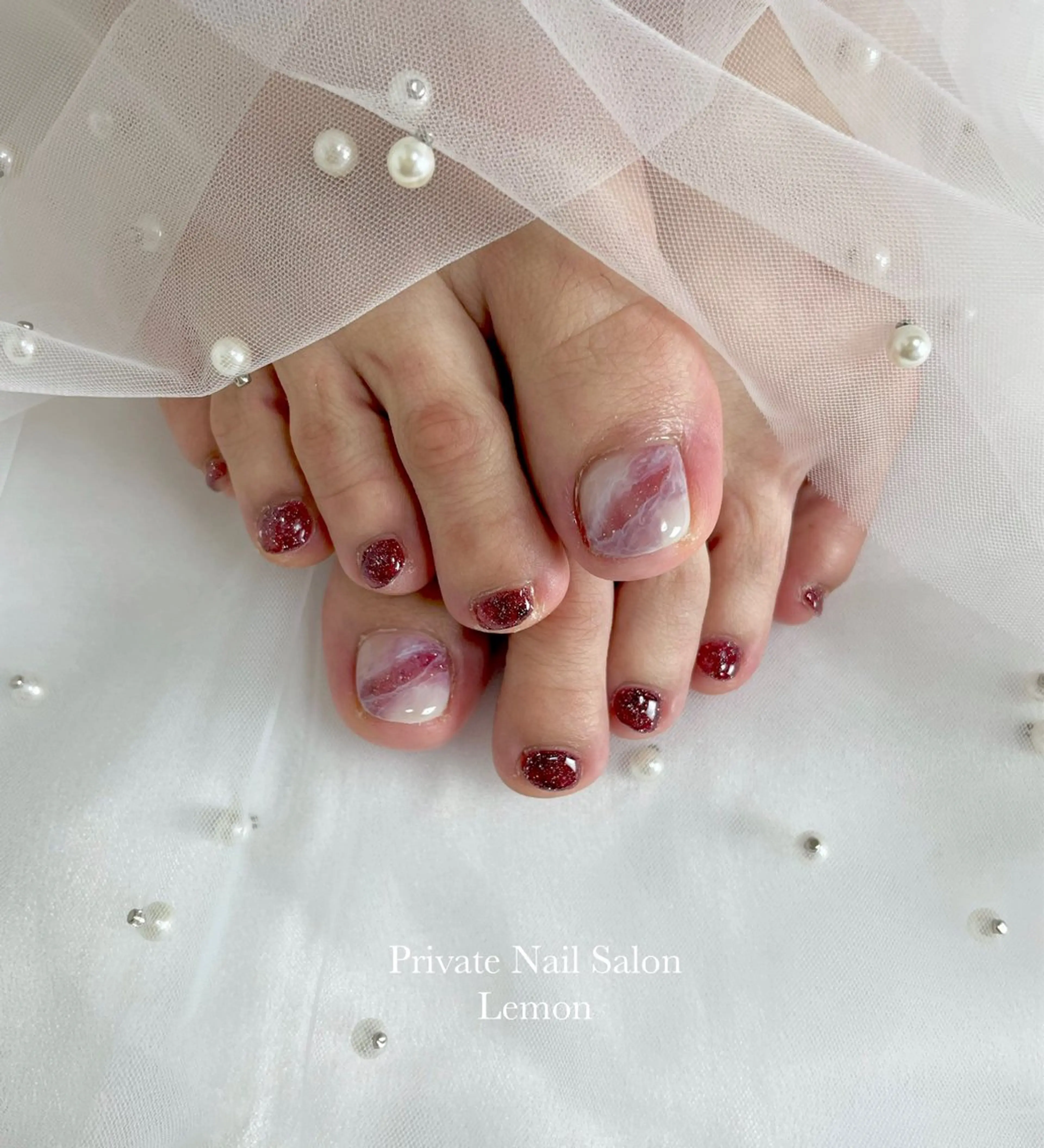 ネイル フットネイル Nail Salon Lemonのネイルデザイン