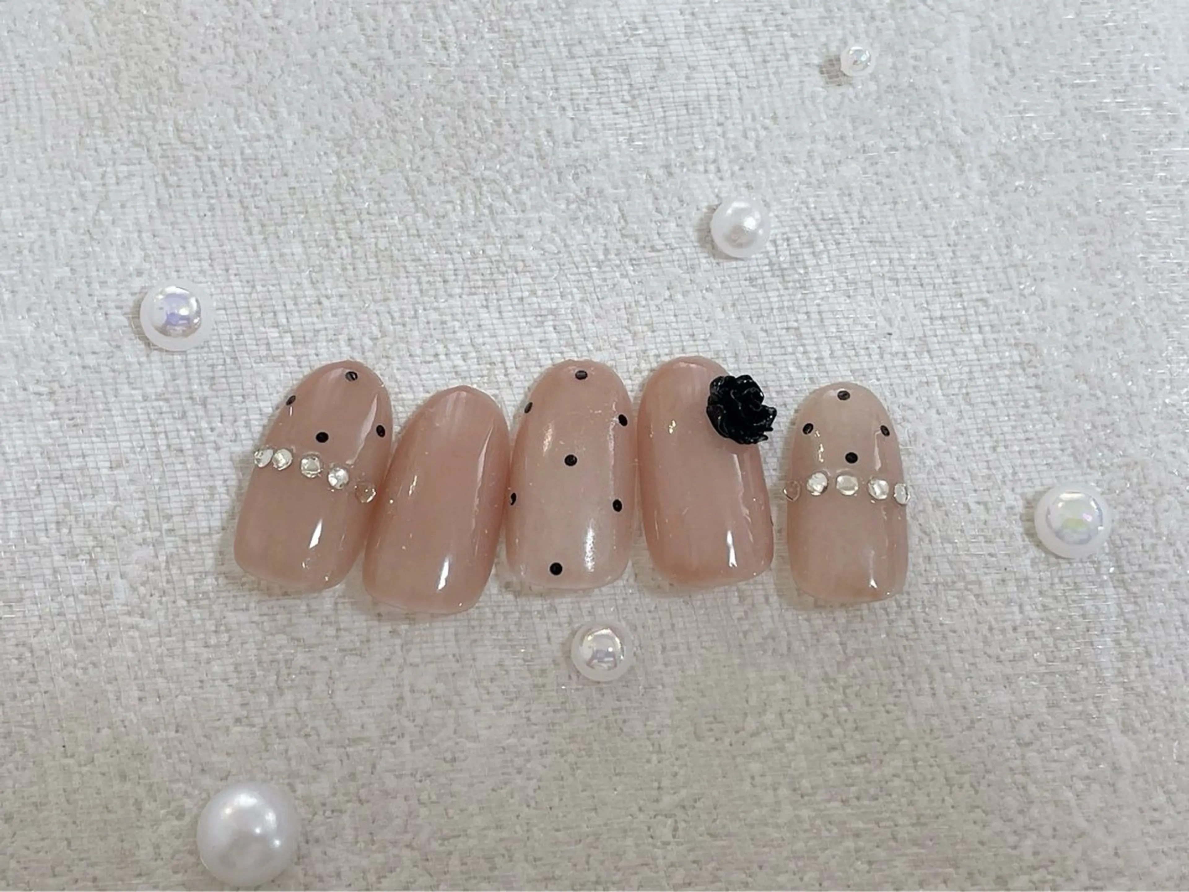 ネイル オーロラネイル ブルー フットネイル フレンチネイル ジェルネイル ハンドネイル kiki nail たまプラーザのネイルデザイン