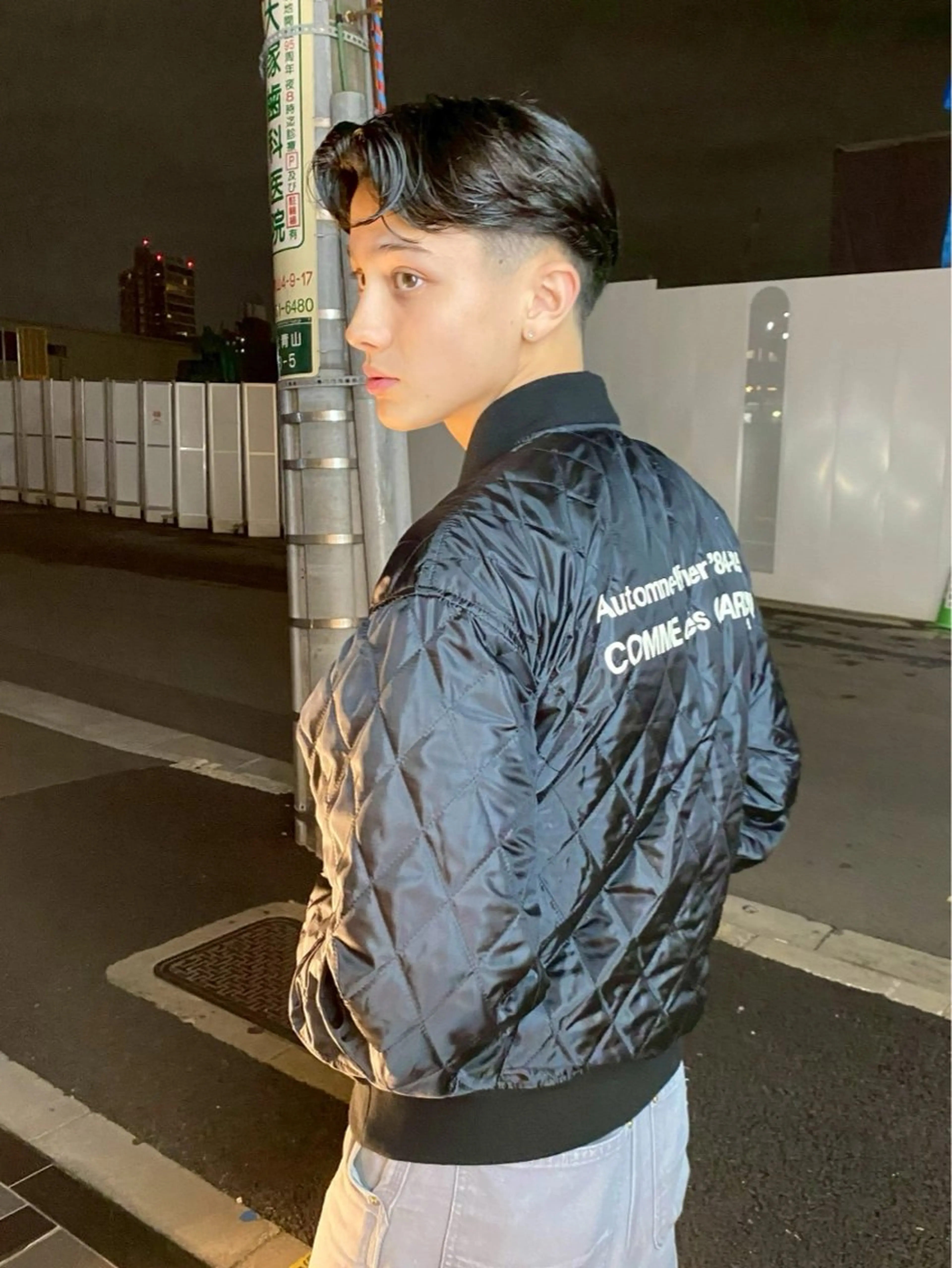 パーマ メンズ SORA表参道所属・🫧透明感カラー🫧 暖色/島田晃太郎のヘアスタイル