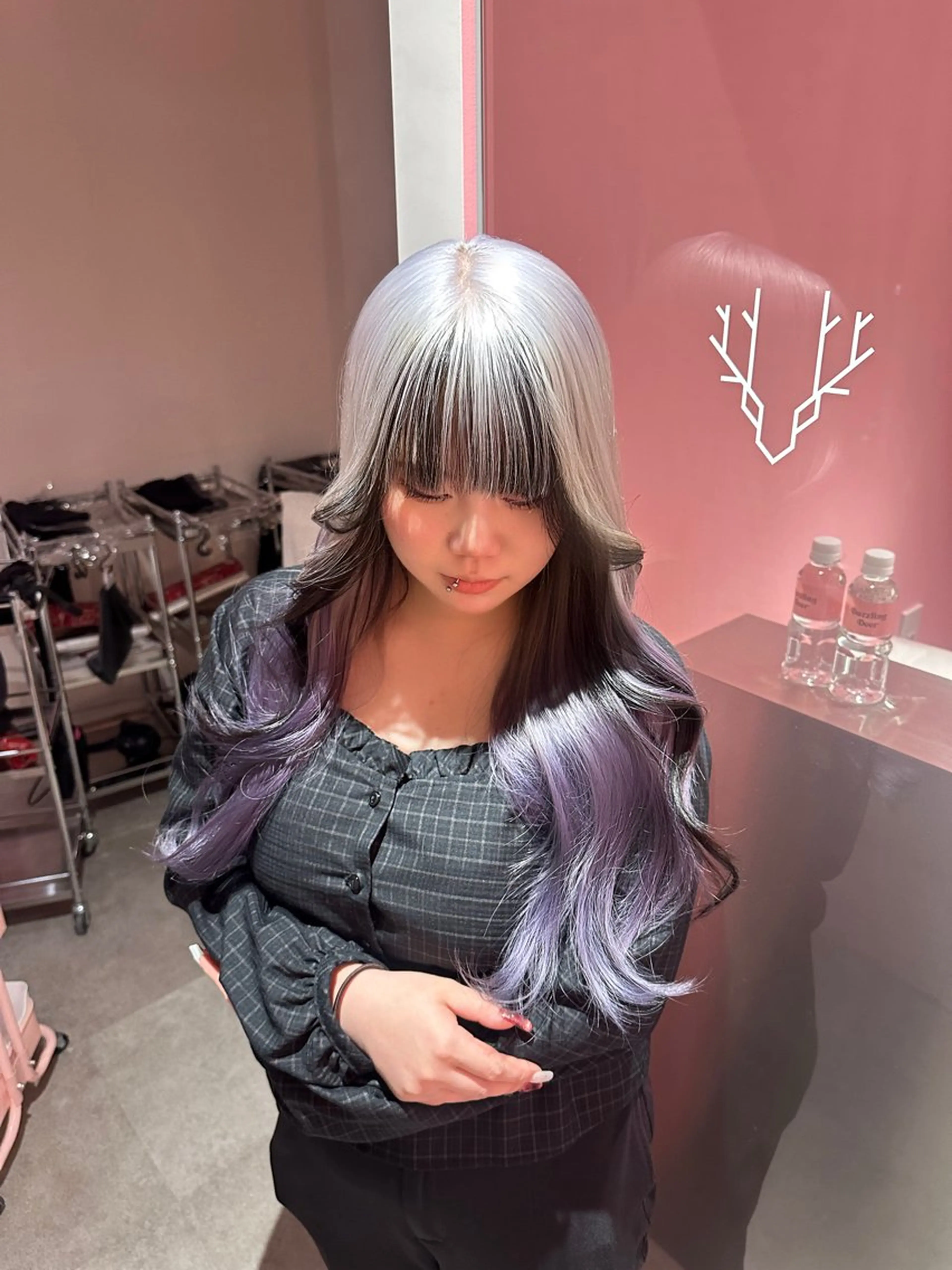 ロング カラー ヘアカラー トリートメント mahiro 名古屋/栄/ブリーチのヘアスタイル