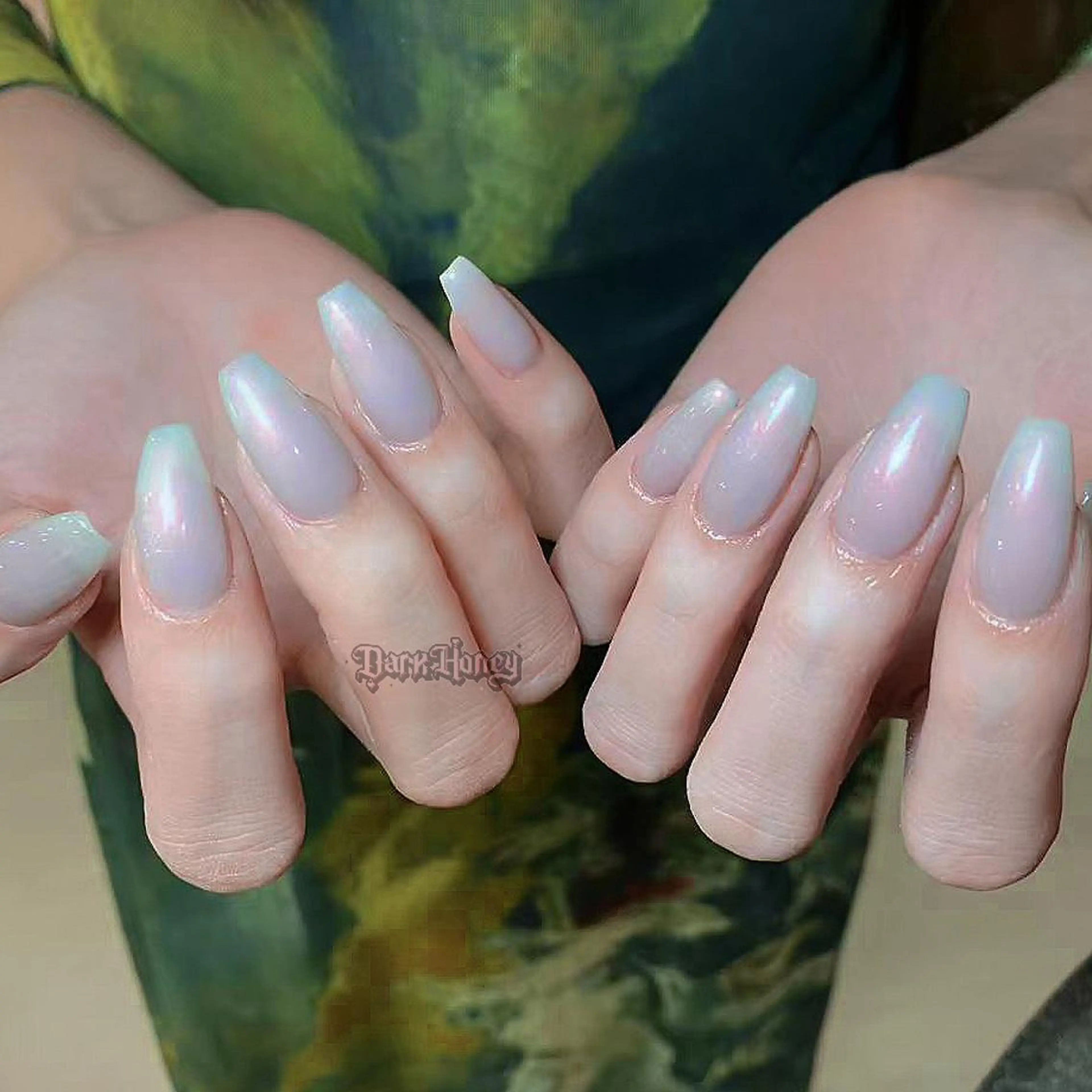 ネイル ハンドネイル Dark Honey karinのネイルデザイン