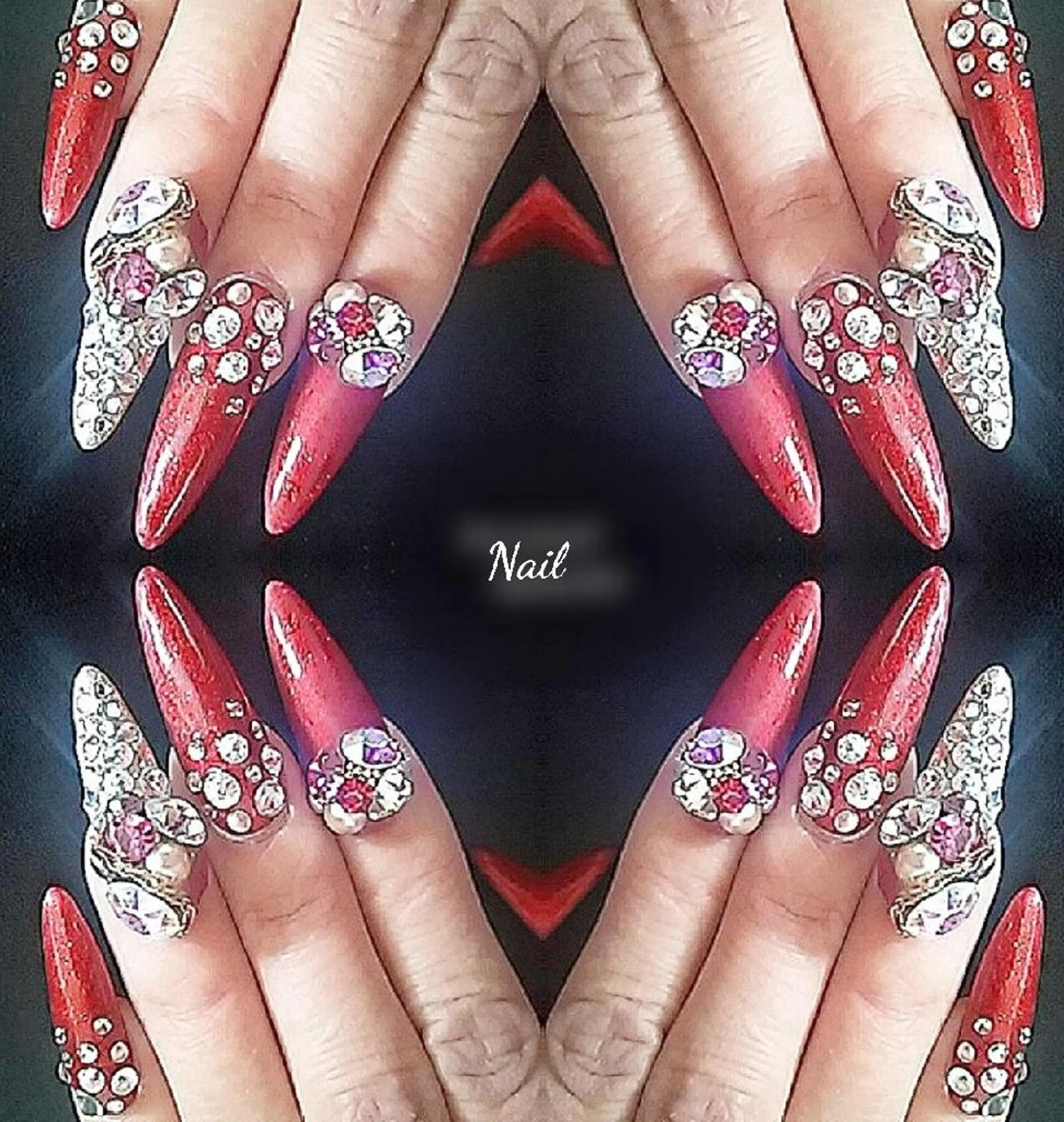 ネイル スカルプネイル BlissNail ブリスネイルのネイルデザイン