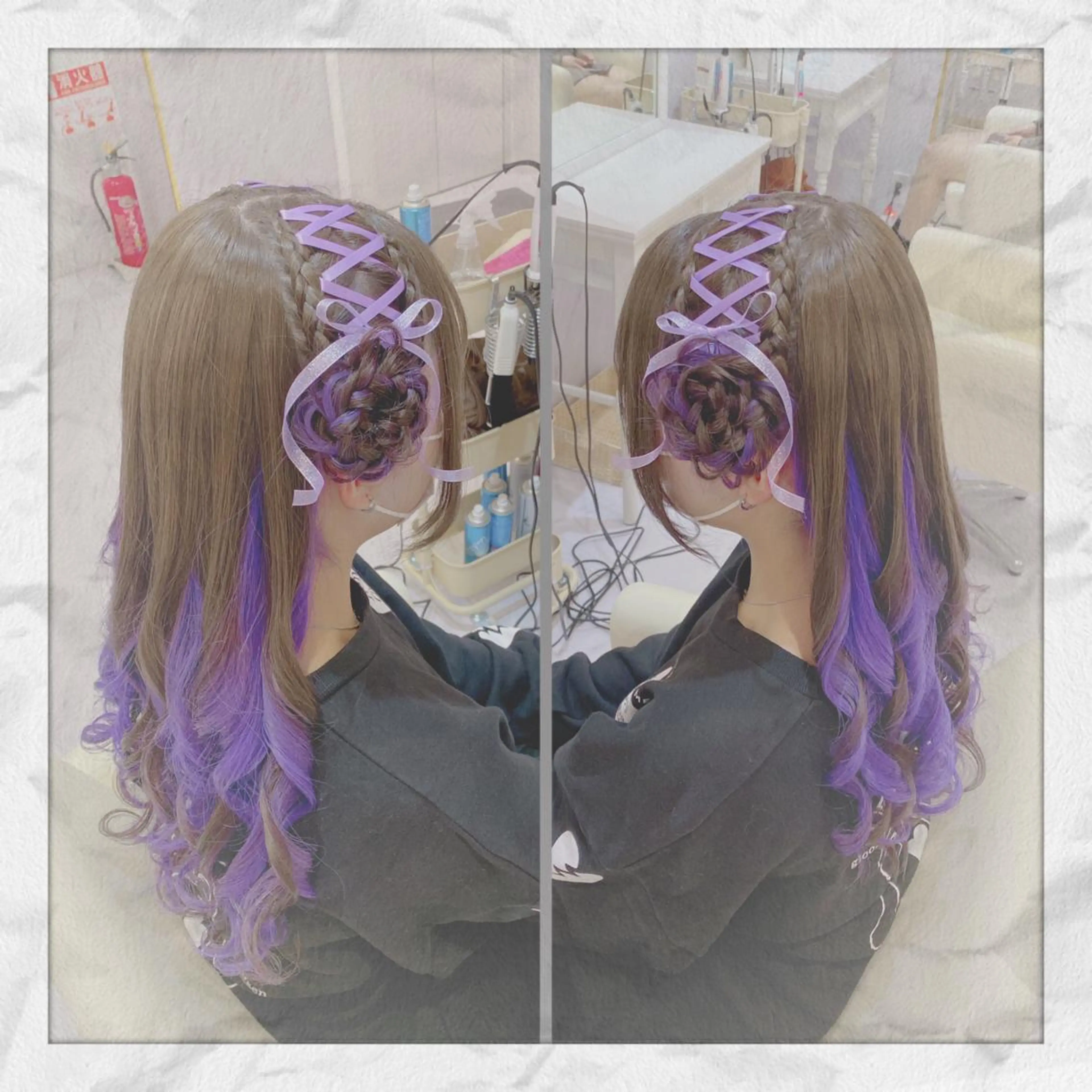 ロング ヘアアレンジ ヘアセット ヘアセット/着付け 𓇼 松本 夏美𓇼のヘアスタイル