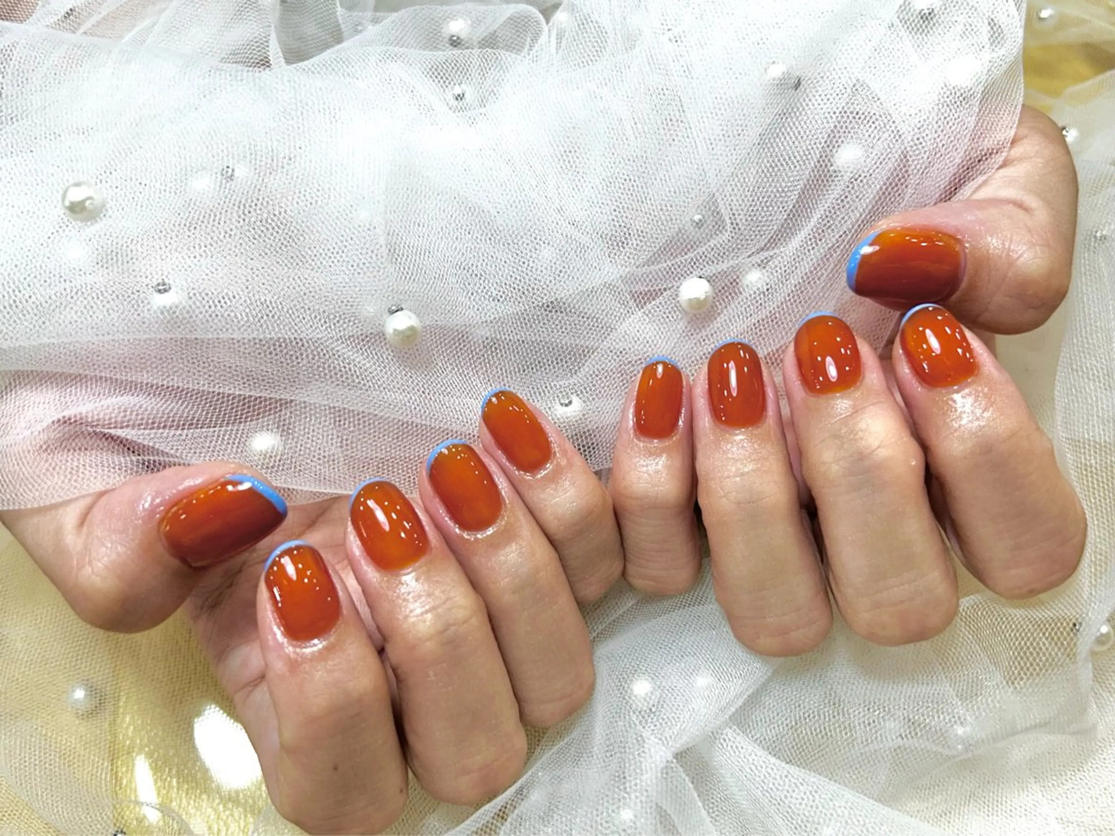 【初回ソフトジェルオフ無料】 ★HAND フレンチ カラ- or  スキニ-レンチの写真