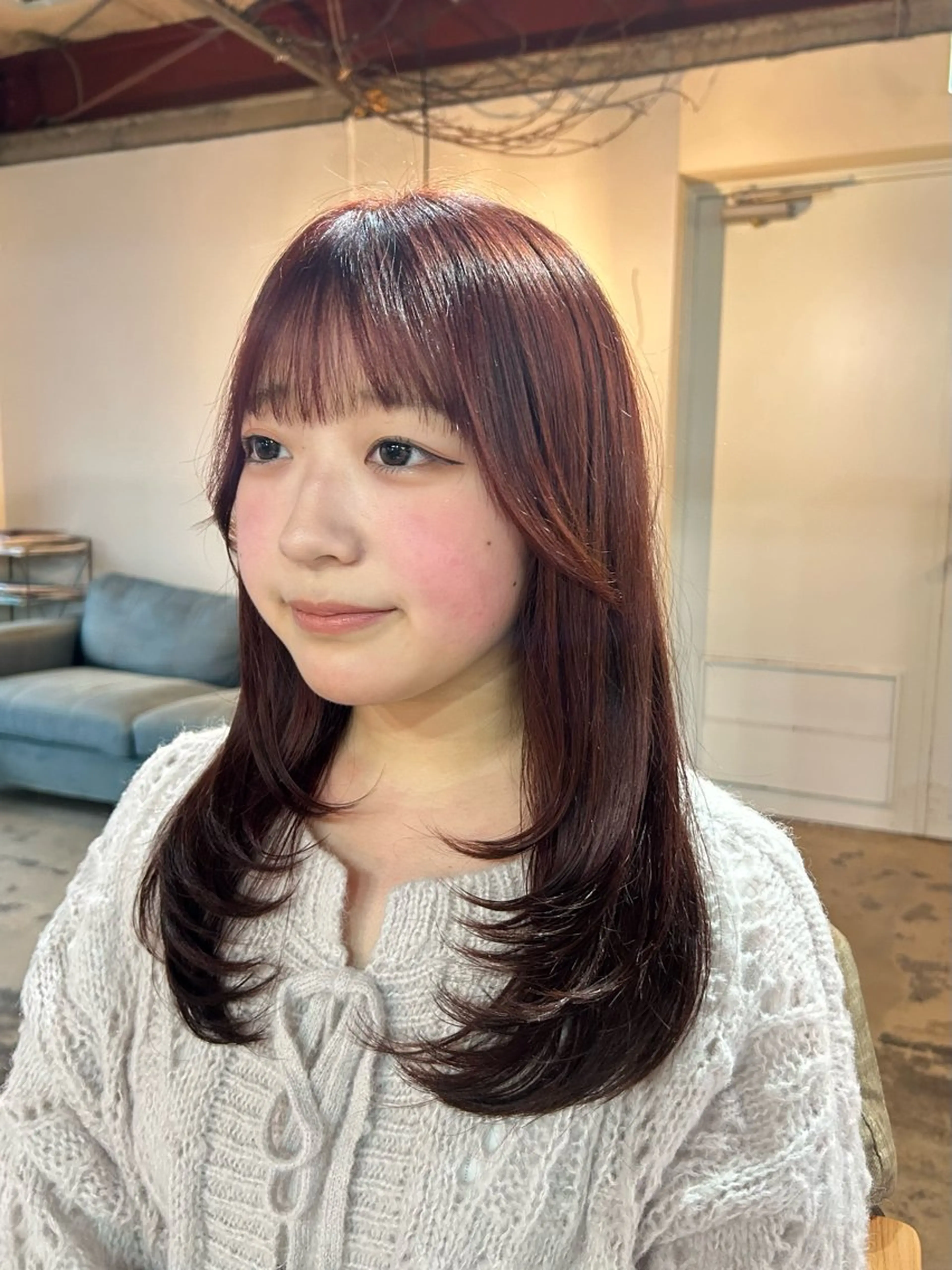 ロング カラー カット ヘアカラー トリートメント ブリーチ/レイヤー/ Shori/店長のヘアスタイル