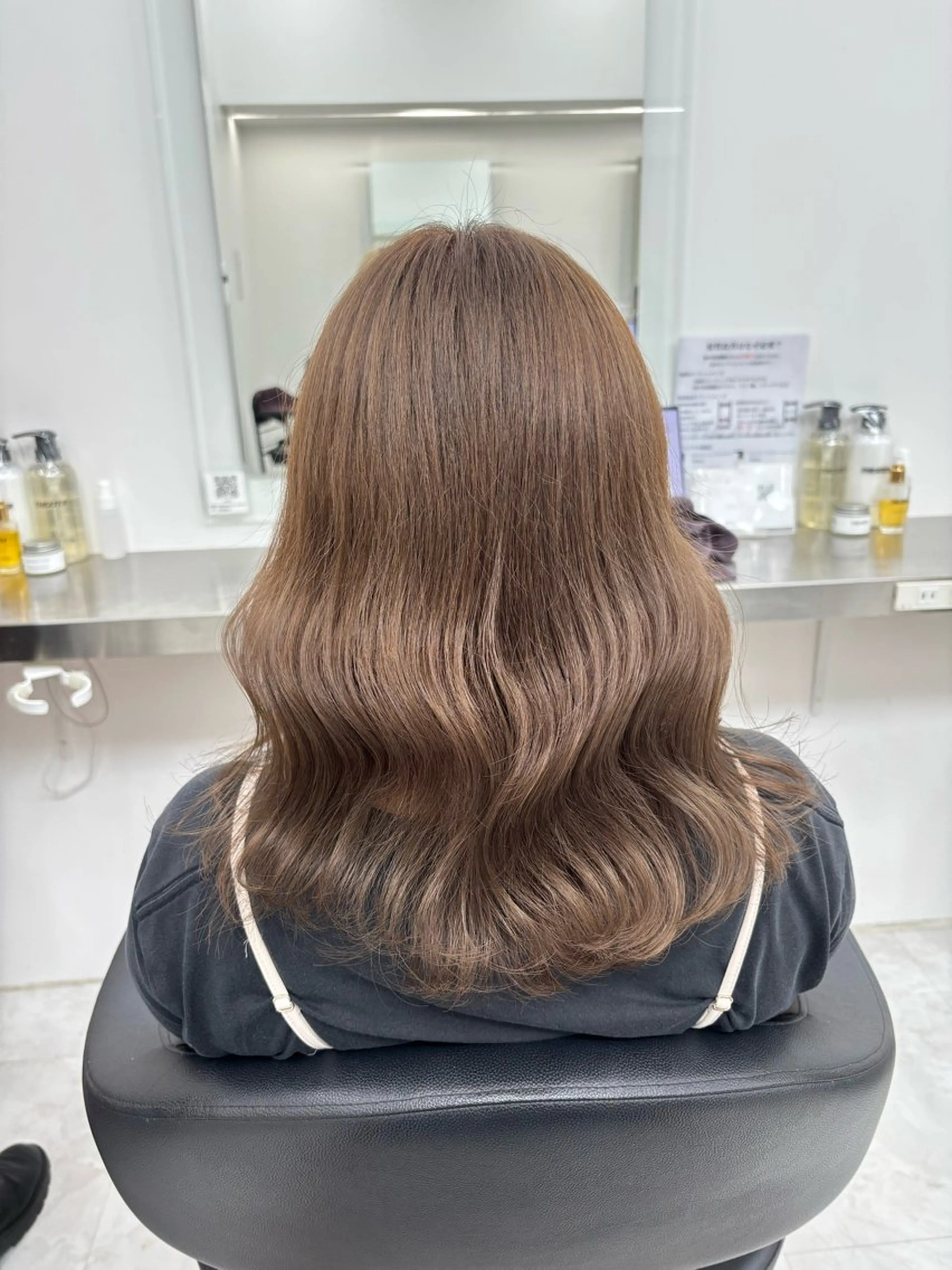 カラー ヘアカラー Wカラー/暖色/べ ージュりく©︎🐝のヘアスタイル