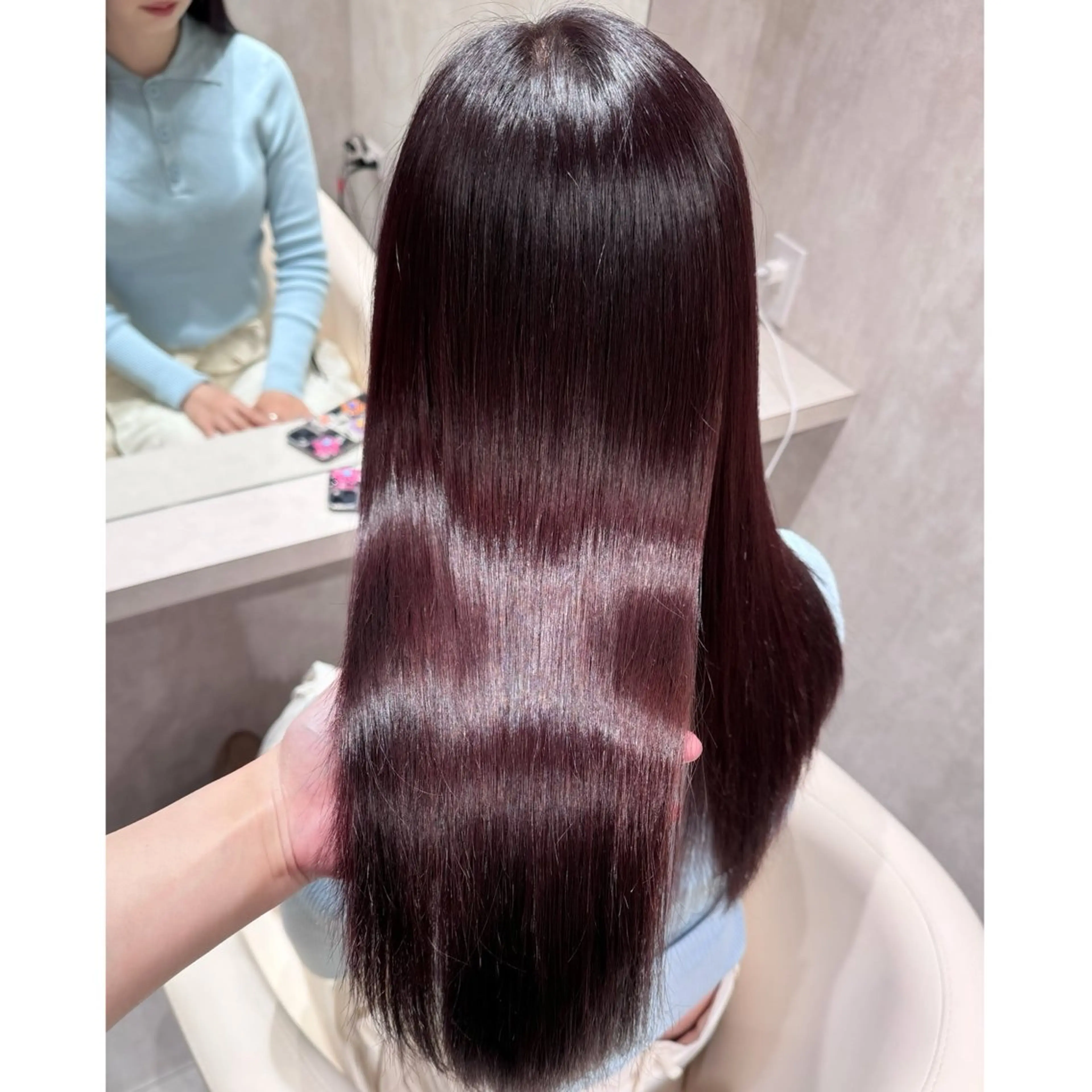 ロング カラー ブリーチ ヘアカラー LOTTA CUCCI所属・miyu /トレンド カラー×艶髪のヘアスタイル