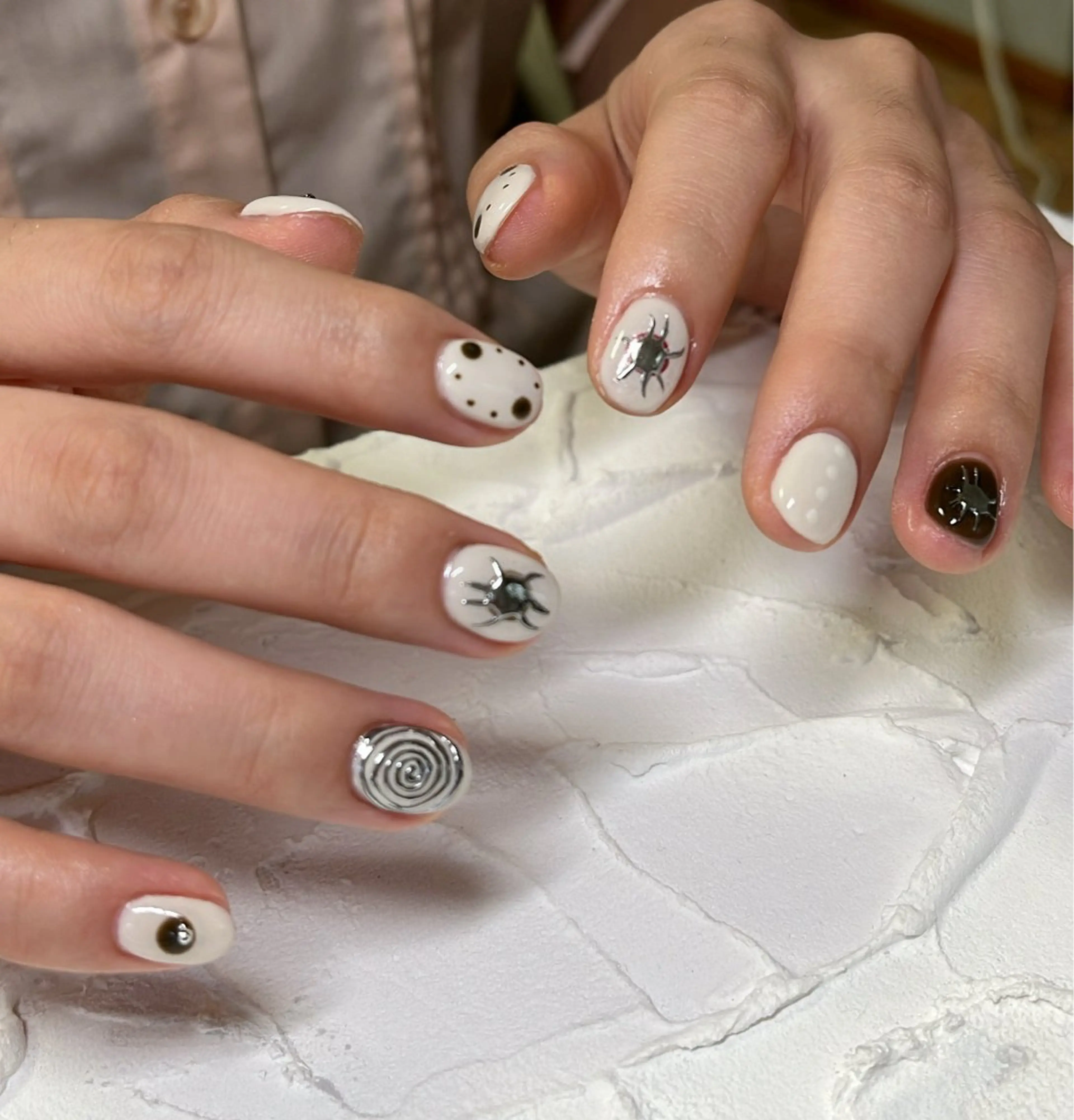 ネイル ハンドネイル Lofi nails ゆきこのネイルデザイン