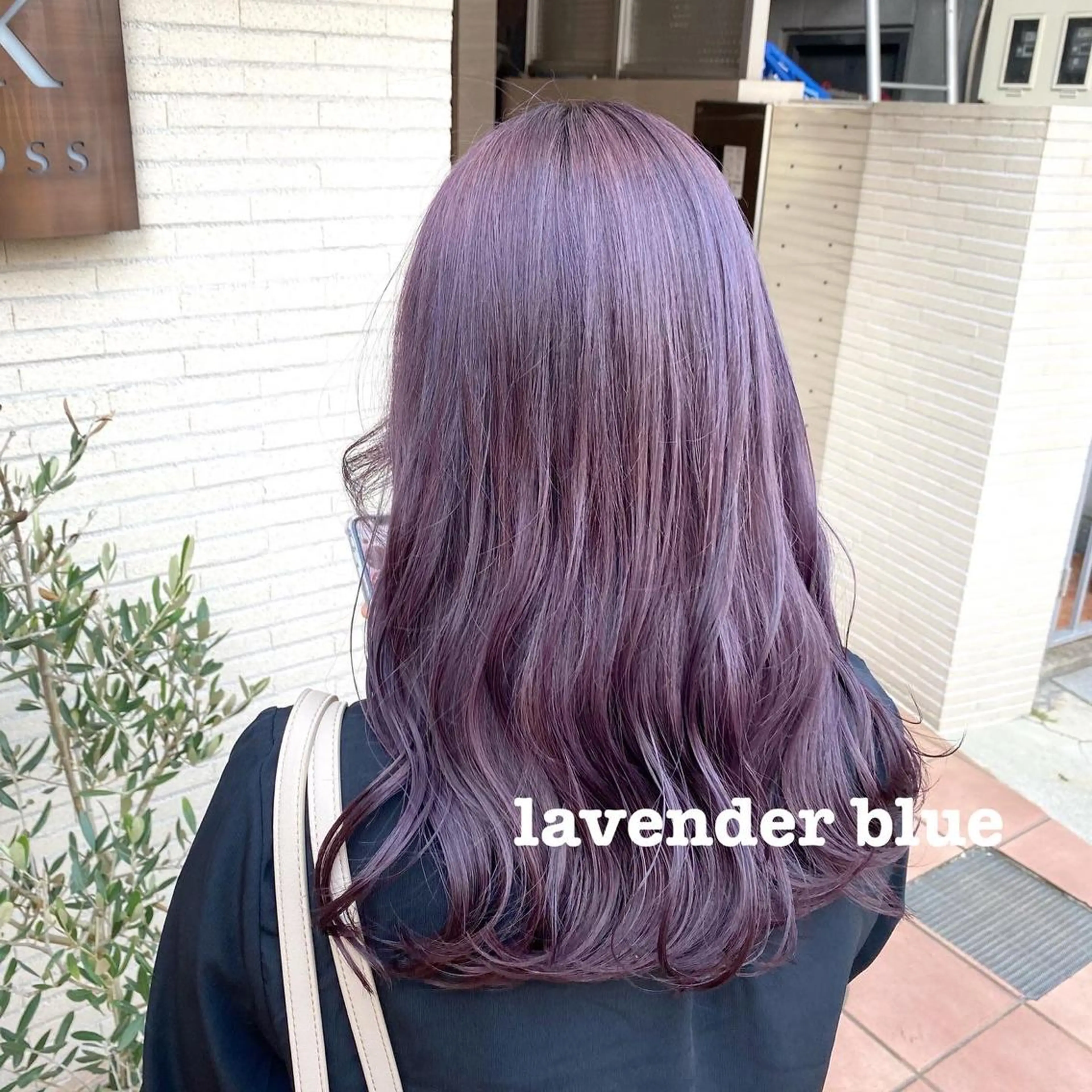 セミロング カラー ブリーチ ヘアカラー 🇰🇷韓国風カラー 🍬Rinka🍬のヘアスタイル