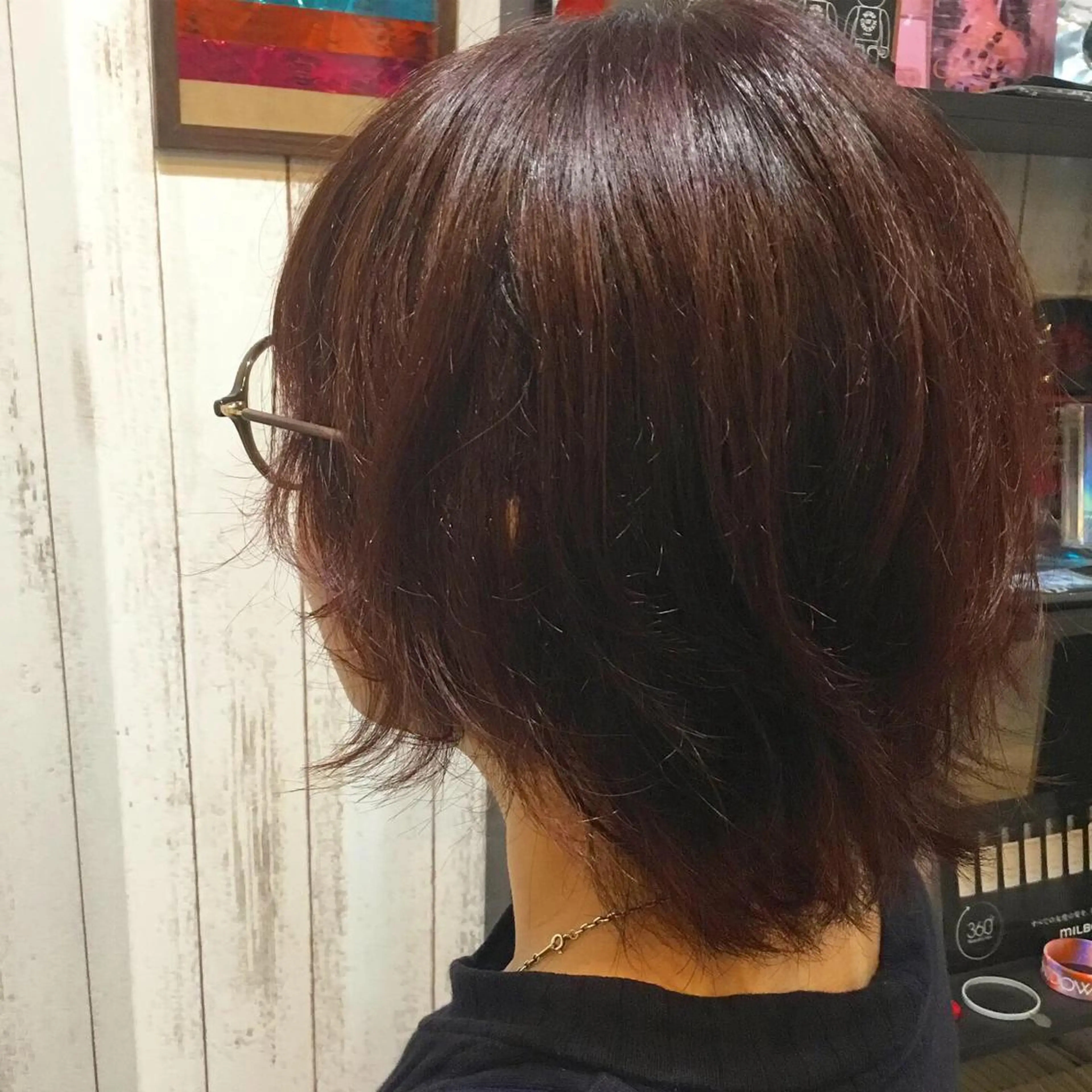 ミディアム カラー embrace エンブレイスのヘアスタイル