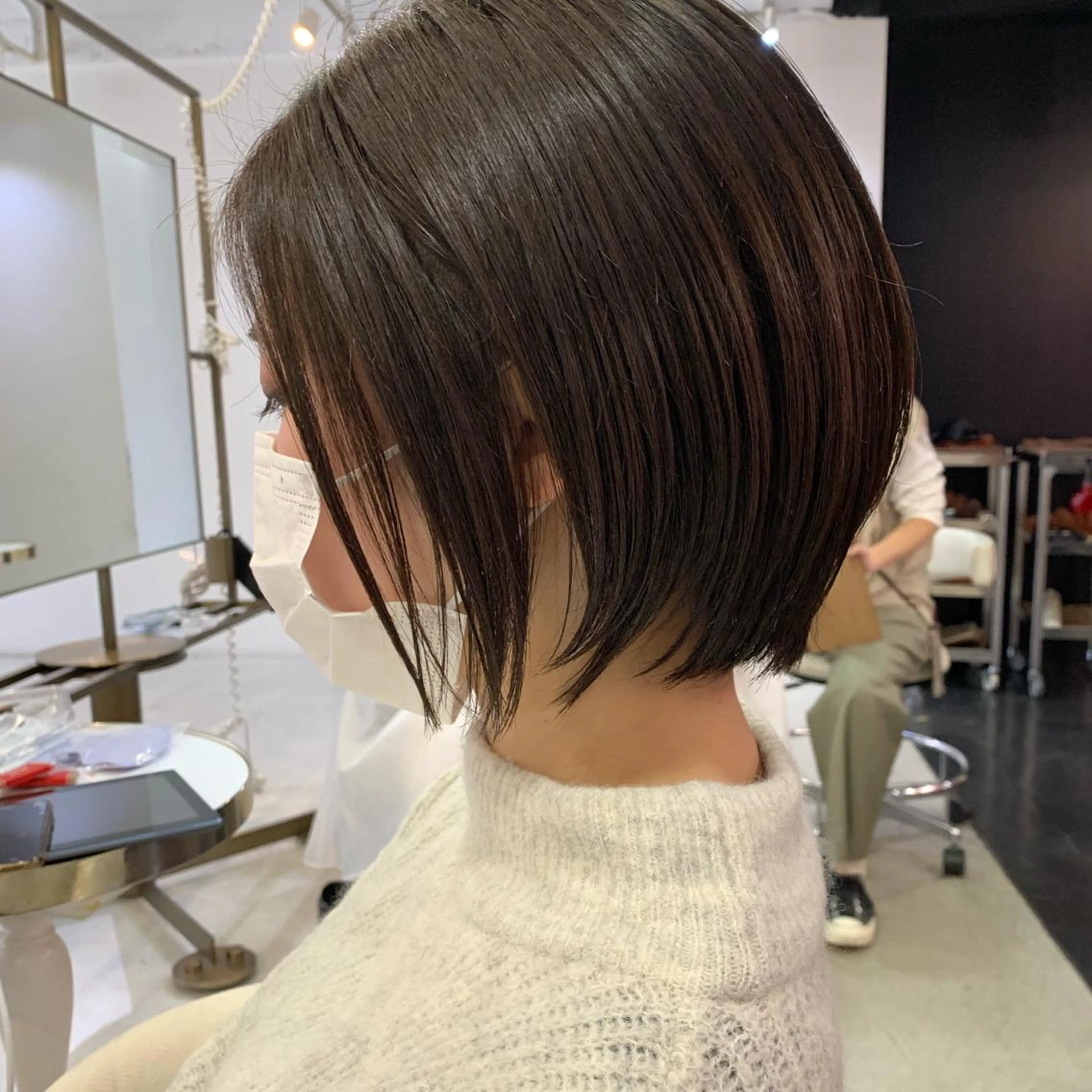 ショート カラー ショートボブ ボブ ショートヘア k-two谷町所属・濱田 大輔のヘアスタイル