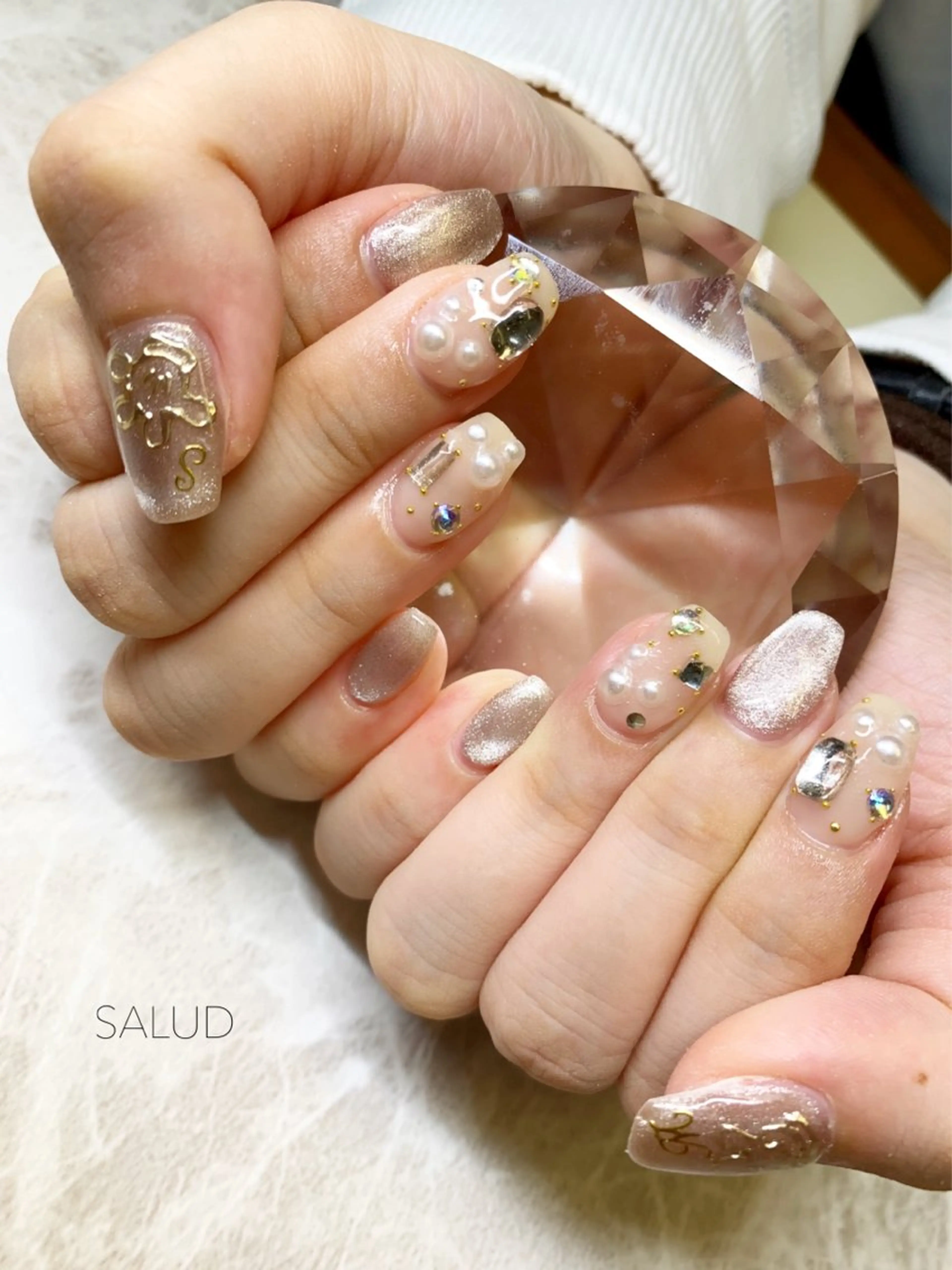 ネイル ハンドネイル Nail Salon SALUDのネイルデザイン