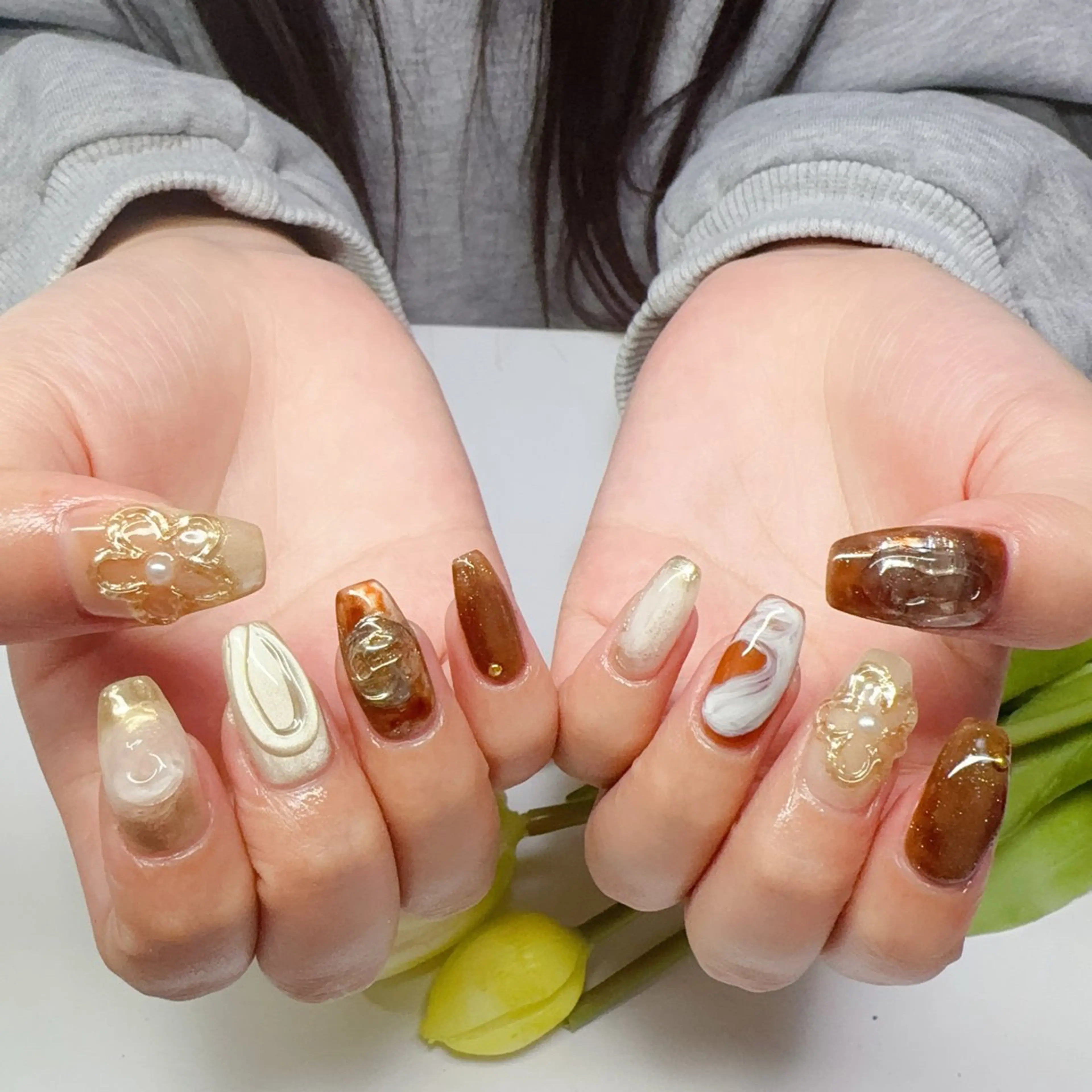 ネイル ハンドネイル YUYI.nail salonのネイルデザイン