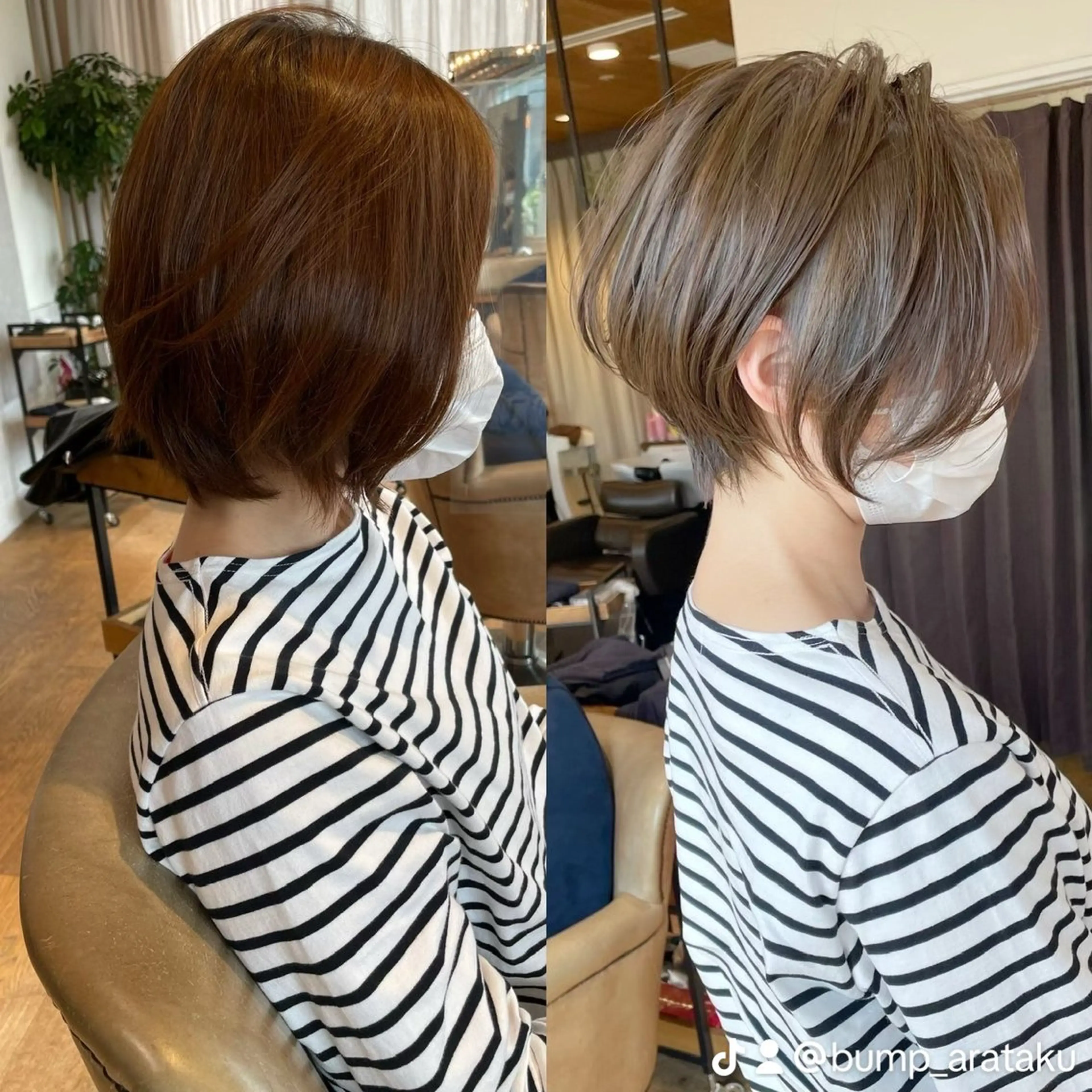 ショート カット 無料カットモデル/ 大人ショート/荒砂のヘアスタイル