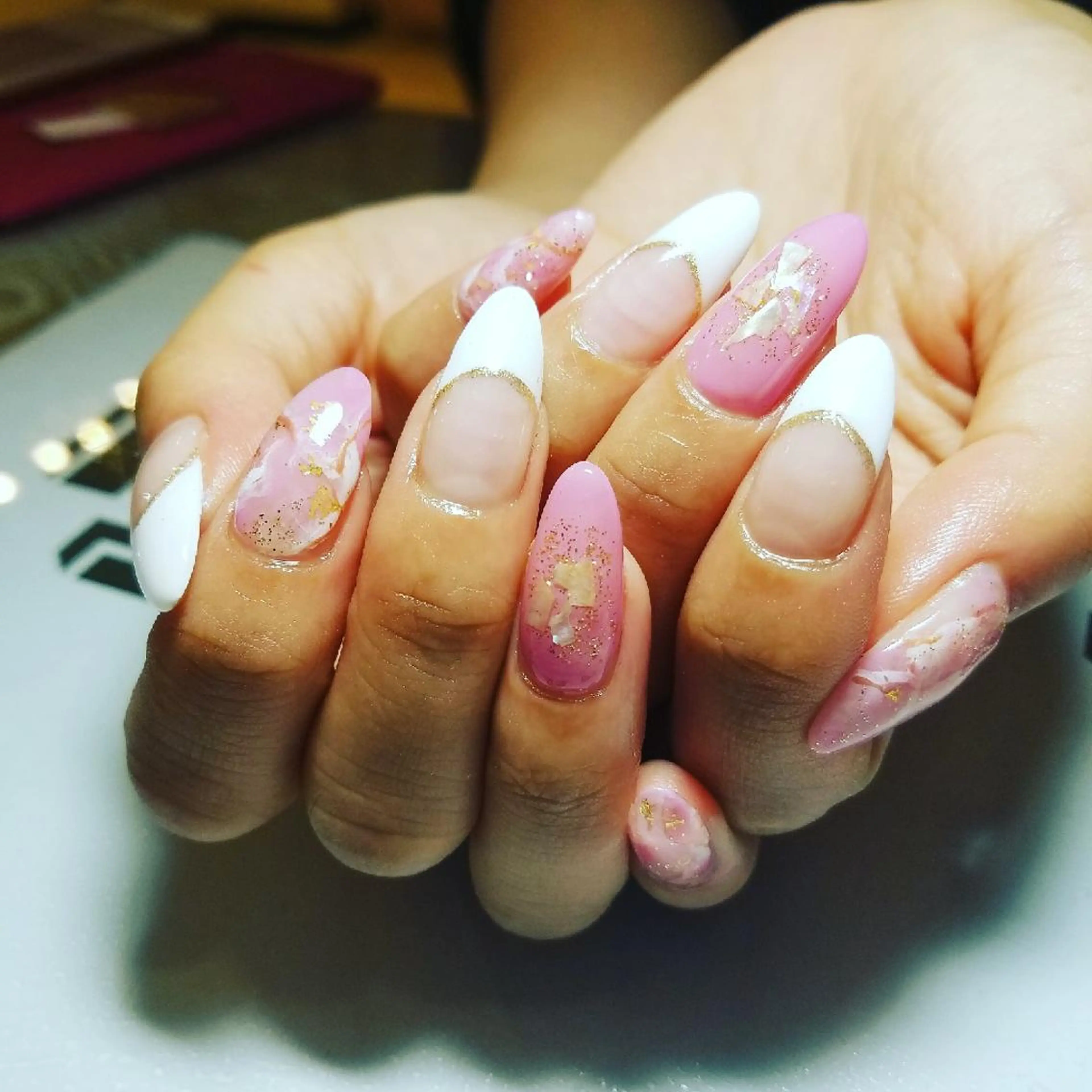 ネイル ハンドネイル JuniNail韓国 ネイリストsuのネイルデザイン
