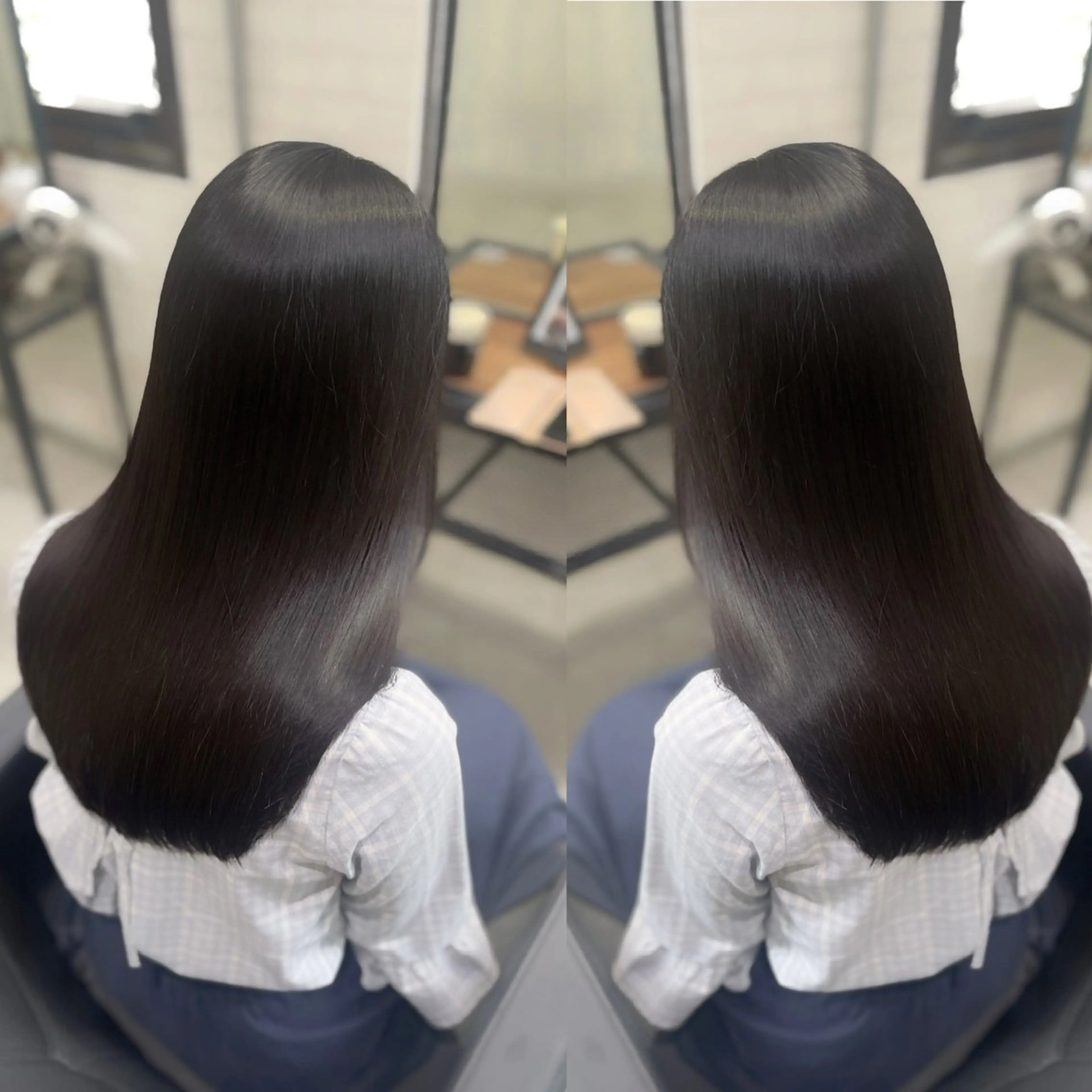 セミロング 髪質改善 トリートメント トリートメント 杉野/髪質改善 Zina博多店長のヘアスタイル