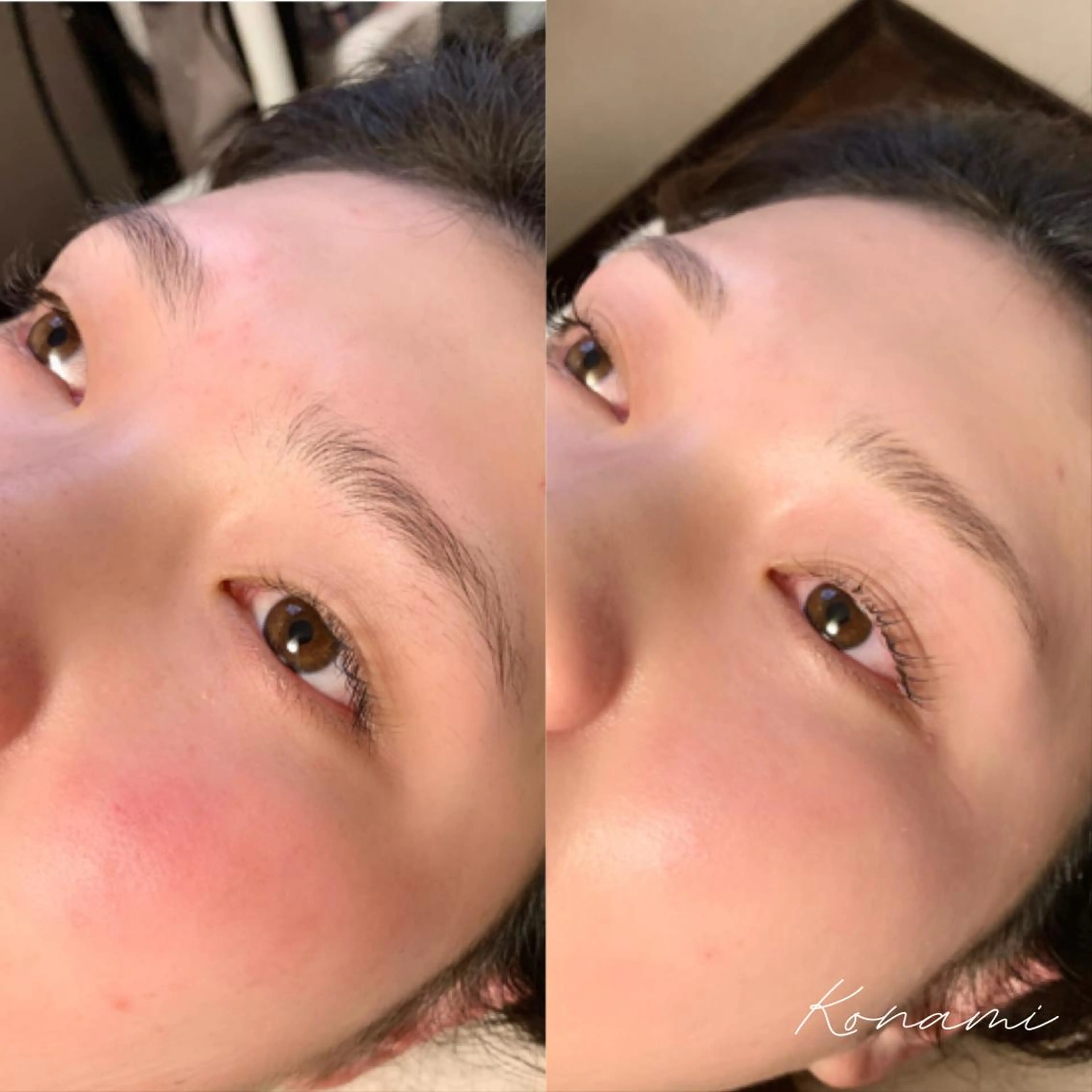 アイブロウ ワックス脱毛 シードリン 府内店 小波の眉毛・アイブロウイメージ