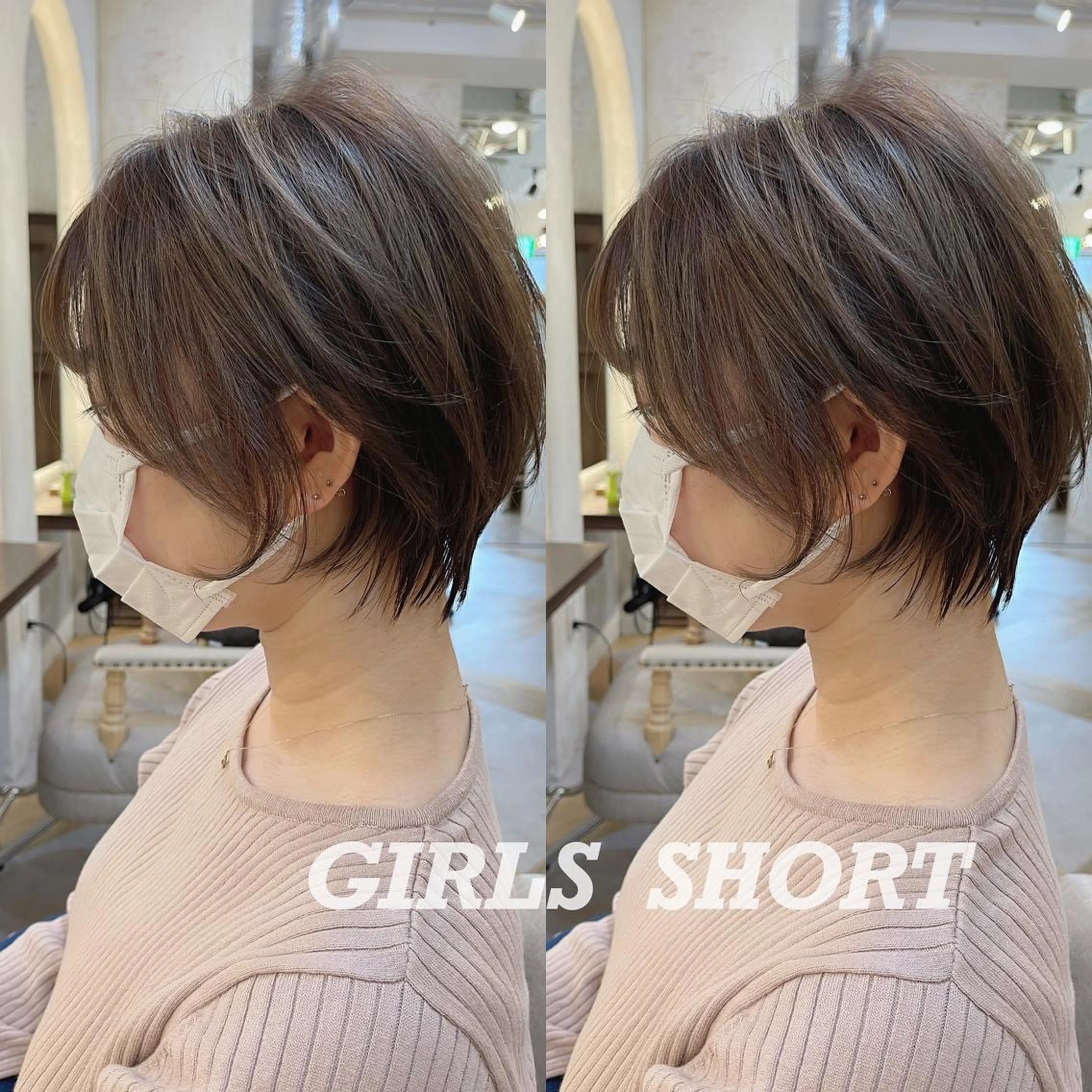 ショート カラー ショートヘア youres  hair所属・佐々木 裕一のヘアスタイル