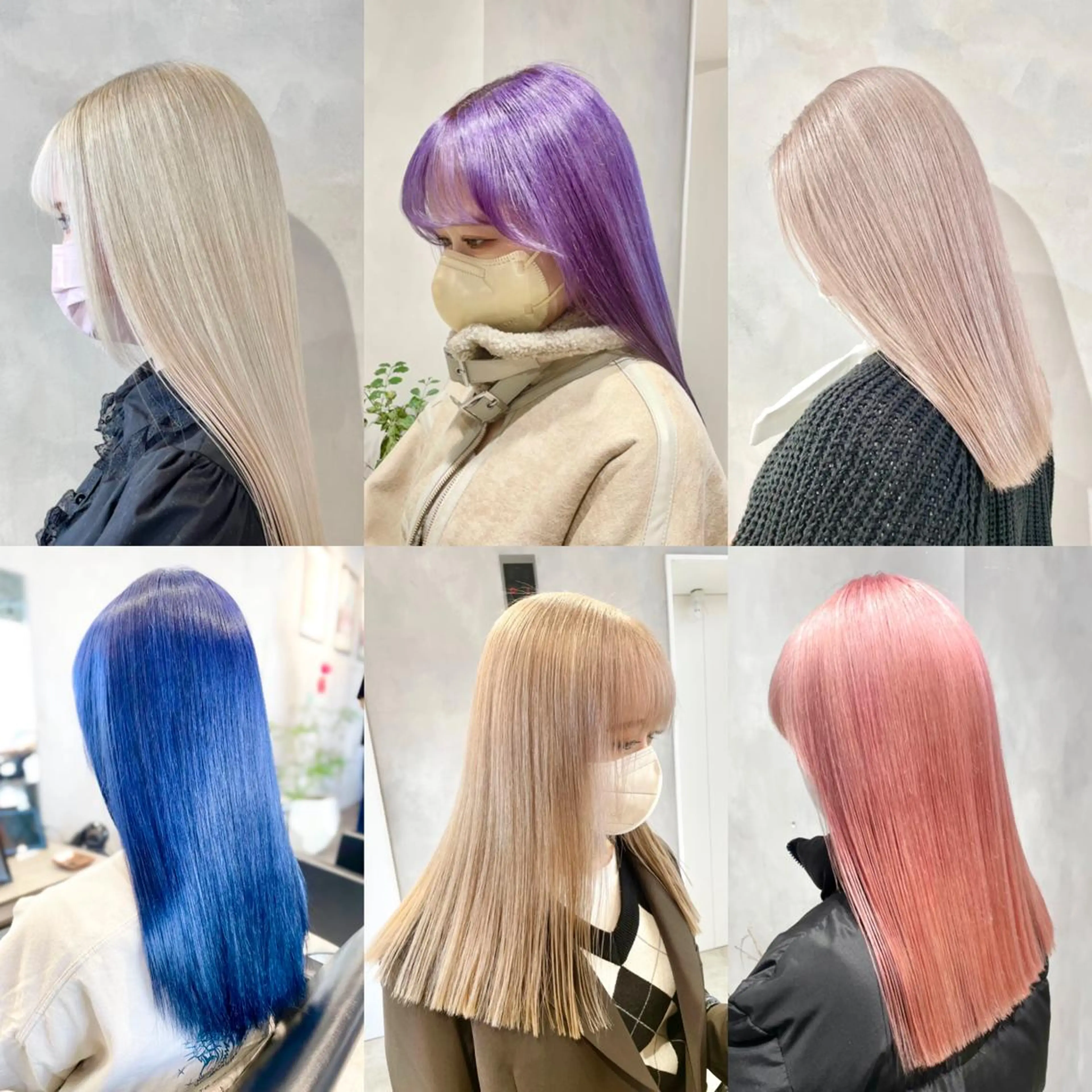 ロング カラー ベージュカラー ミルクティーベージュ カット ヘアカラー トリートメント ヘアセット meme原宿所属・ブロンド・ハイトーン ／遠藤将太のヘアスタイル