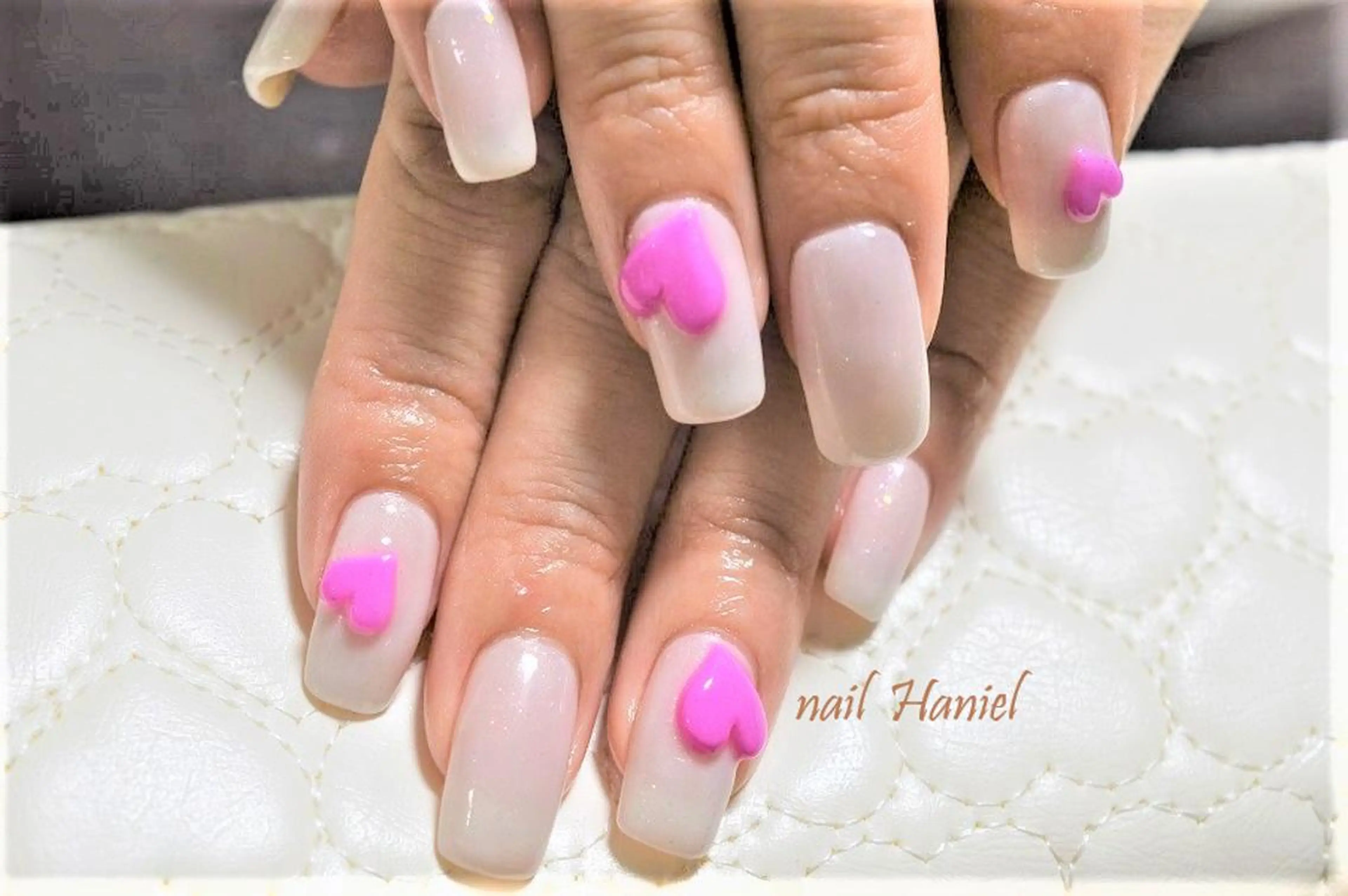 ネイル フットネイル ジェルネイル パラジェル 夏ネイル nail Haniel所属・半蔵門サロンハニエル 魅神 ちよのネイルデザイン