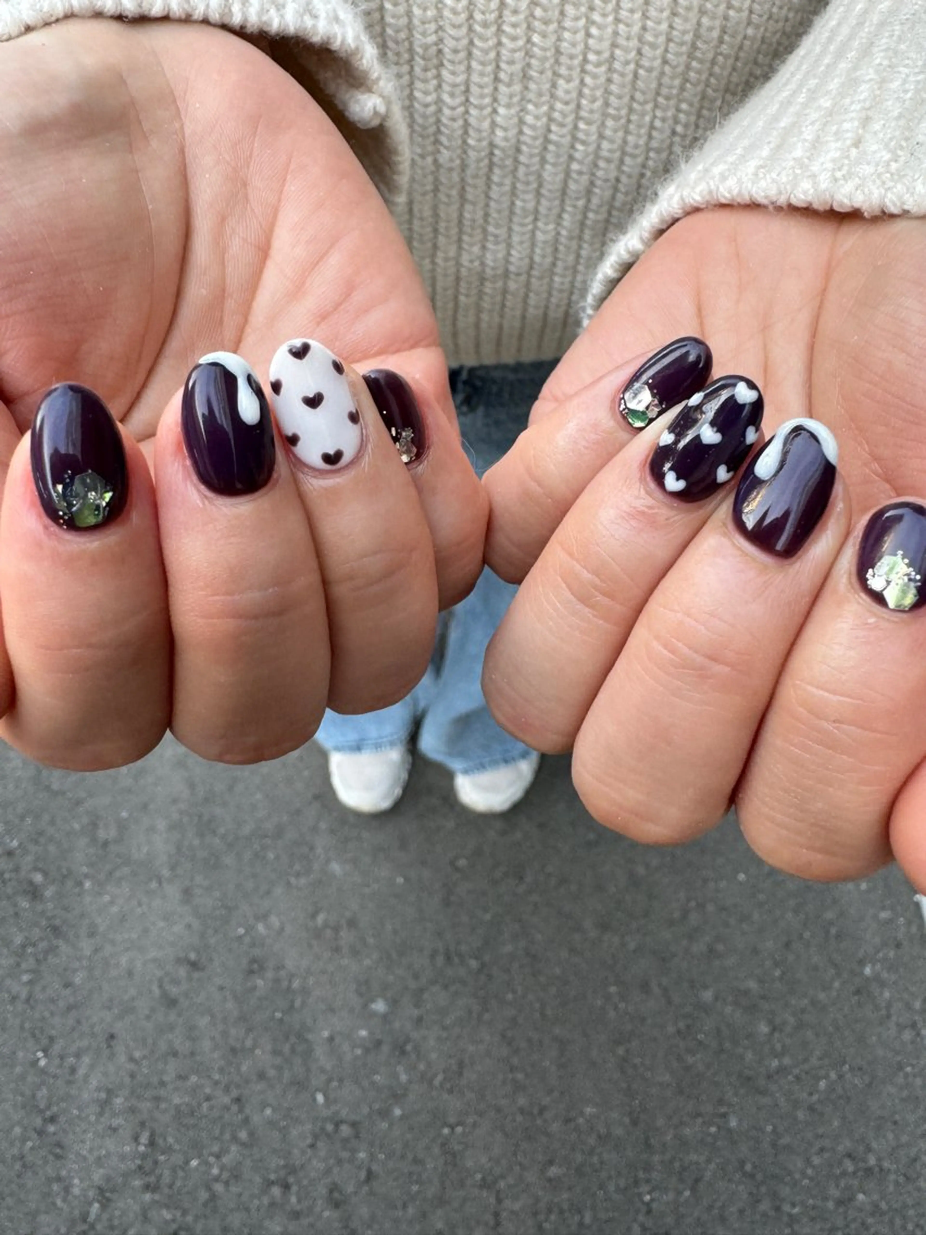 ネイル バレンタイン MH_ Nailのネイルデザイン