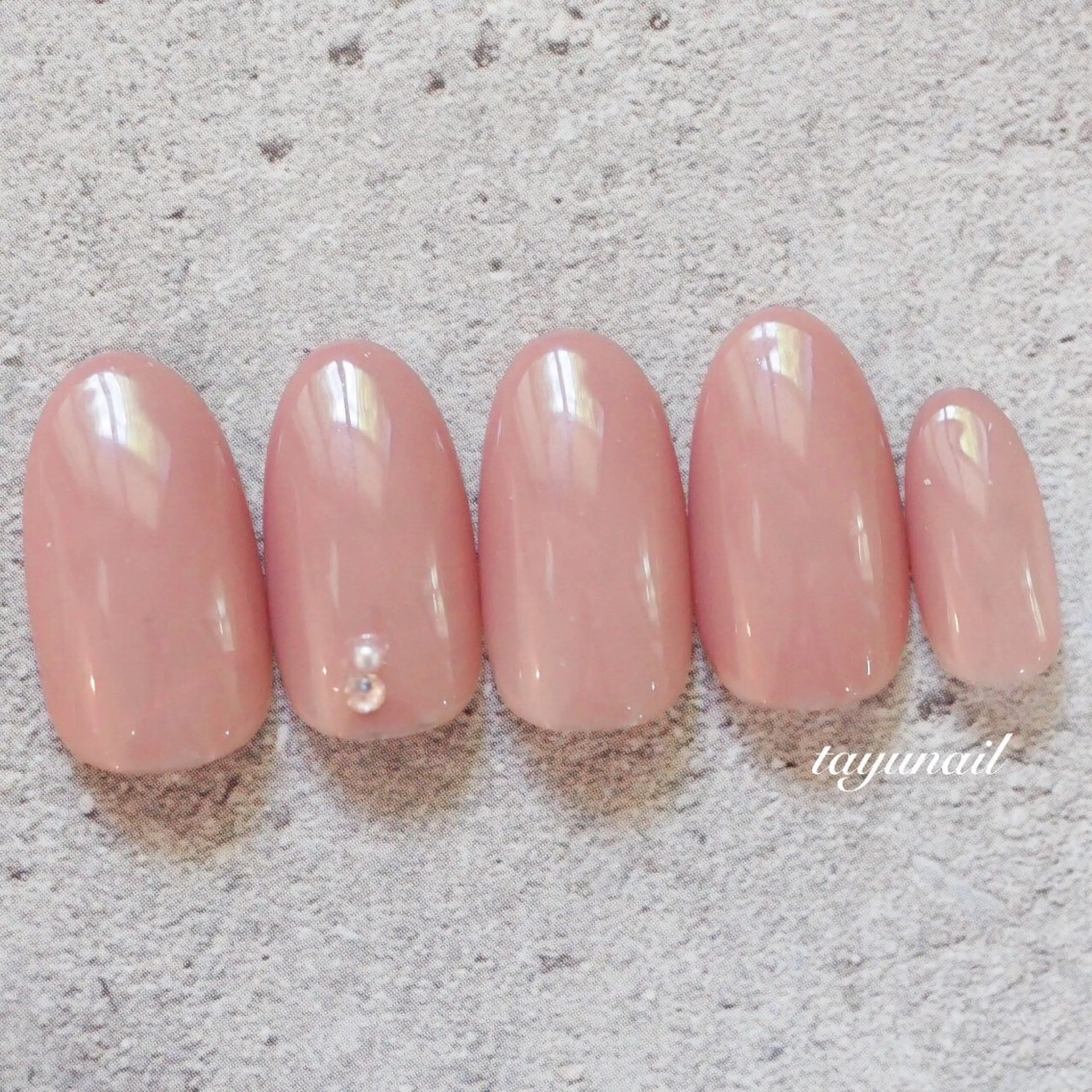 ネイル アートネイル ジェルネイル パラジェル シンプルネイル ハンドネイル ネイルサロン・ネイルスクール　たゆnail所属・ネイルサロン 【たゆnail】のネイルデザイン