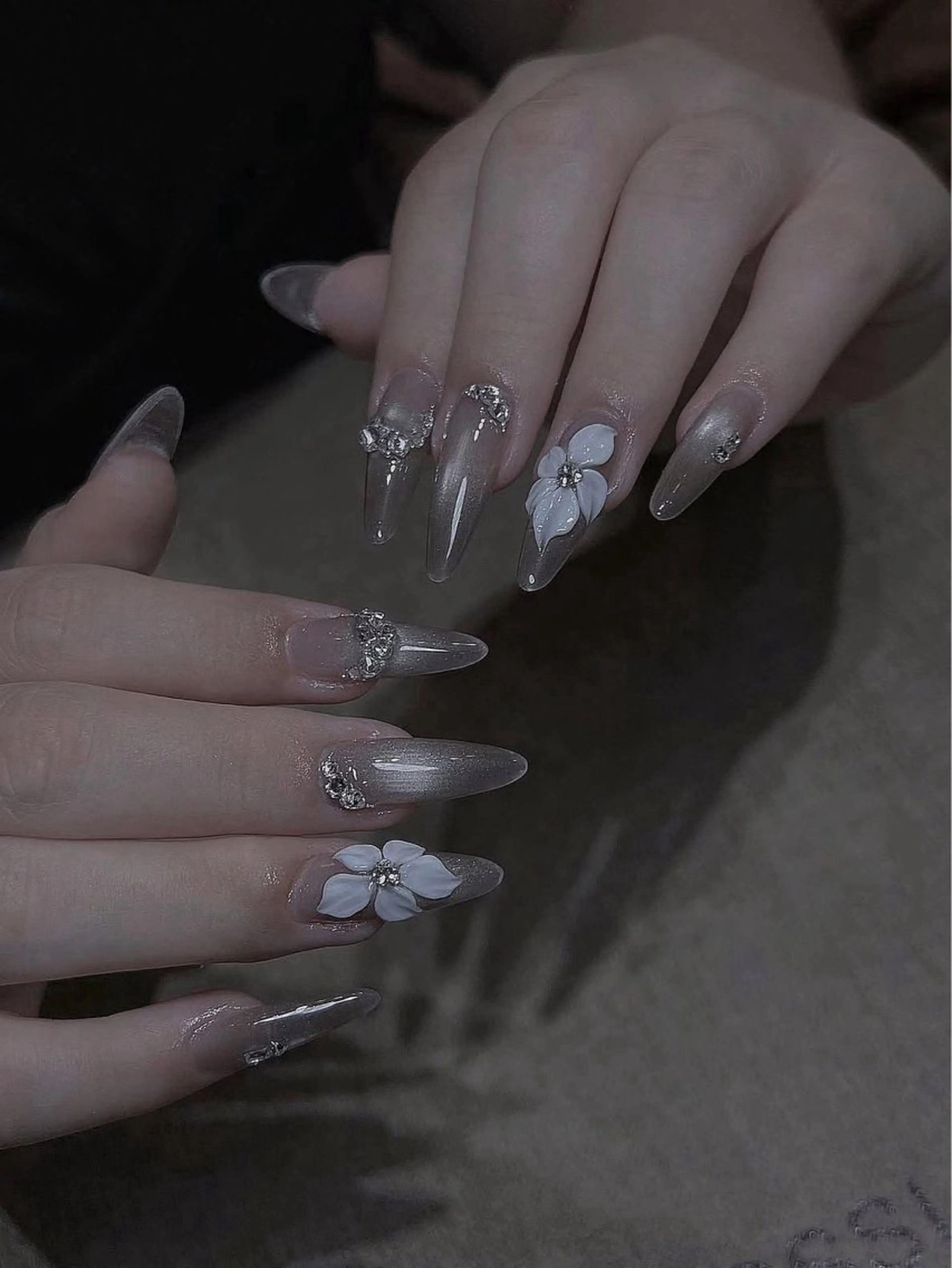 ネイル アートネイル フレンチネイル ジェルネイル 持ち込み ニュアンスネイル ハンドネイル JENNY ANA.CHUOのネイルデザイン